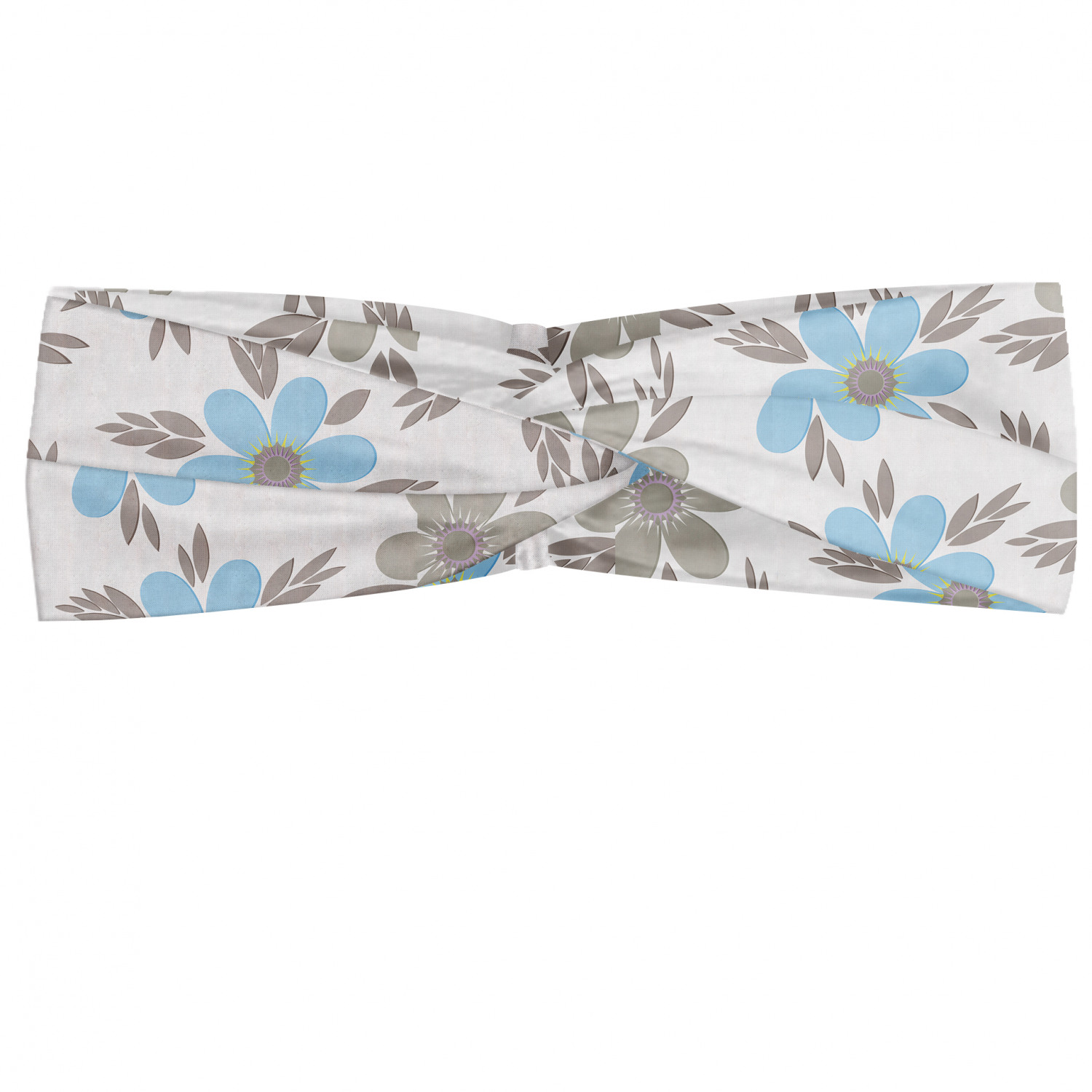 Ambesonne Garden Art Print Headband Elastic Soft Women's Bandana for Daily Use - Picture 110 of 123