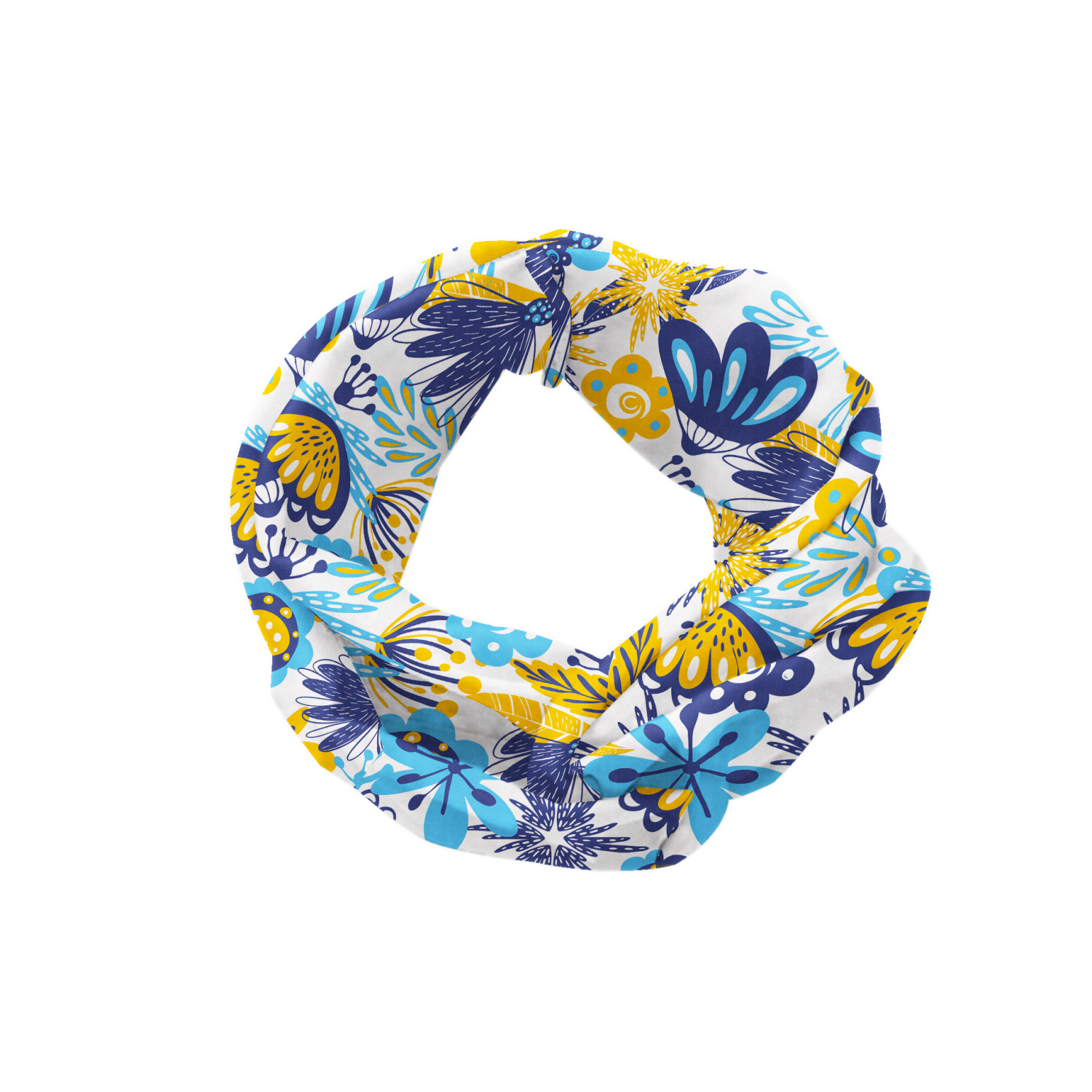 Ambesonne Garden Art Print Headband Elastic Soft Women's Bandana for Daily Use - Picture 31 of 123