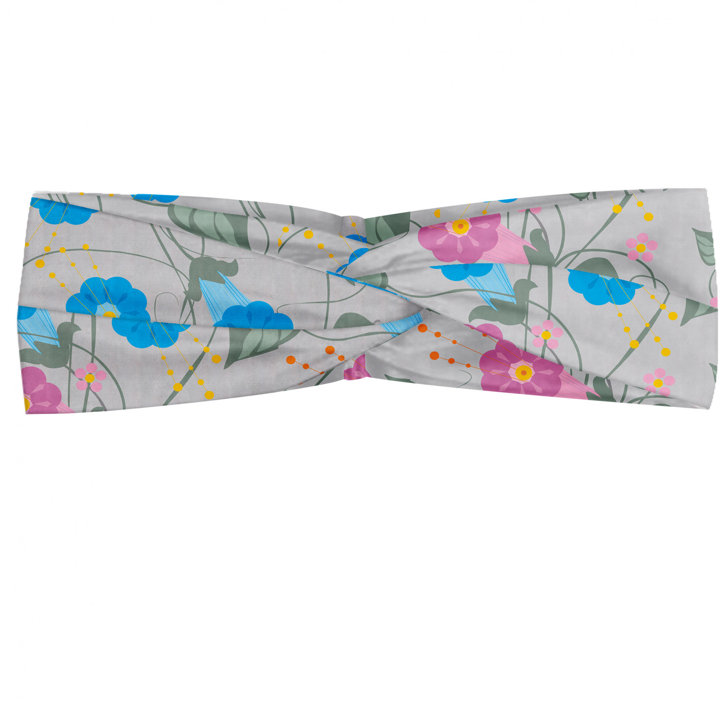 Ambesonne Garden Art Print Headband Elastic Soft Women's Bandana for Daily Use - Picture 10 of 123