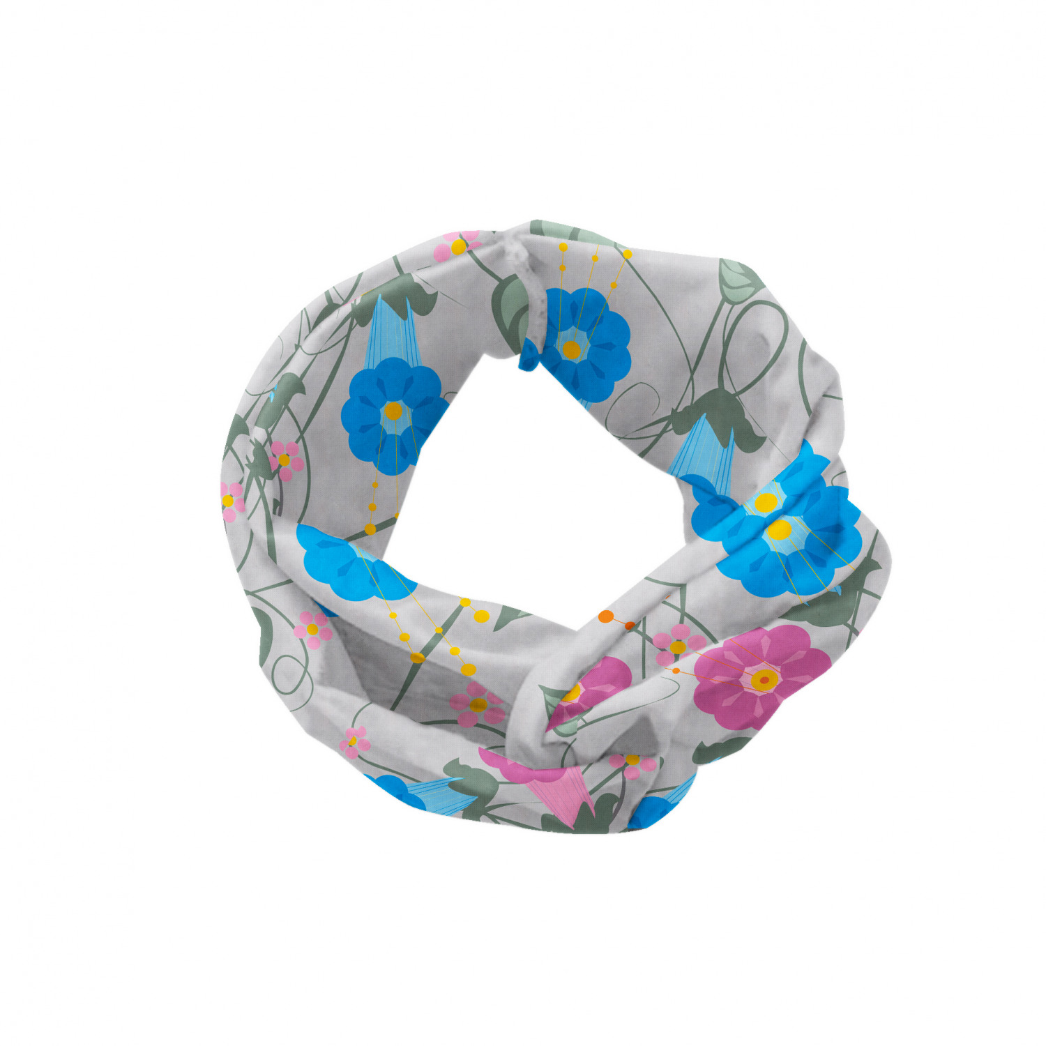 Ambesonne Garden Art Print Headband Elastic Soft Women's Bandana for Daily Use - Picture 11 of 123