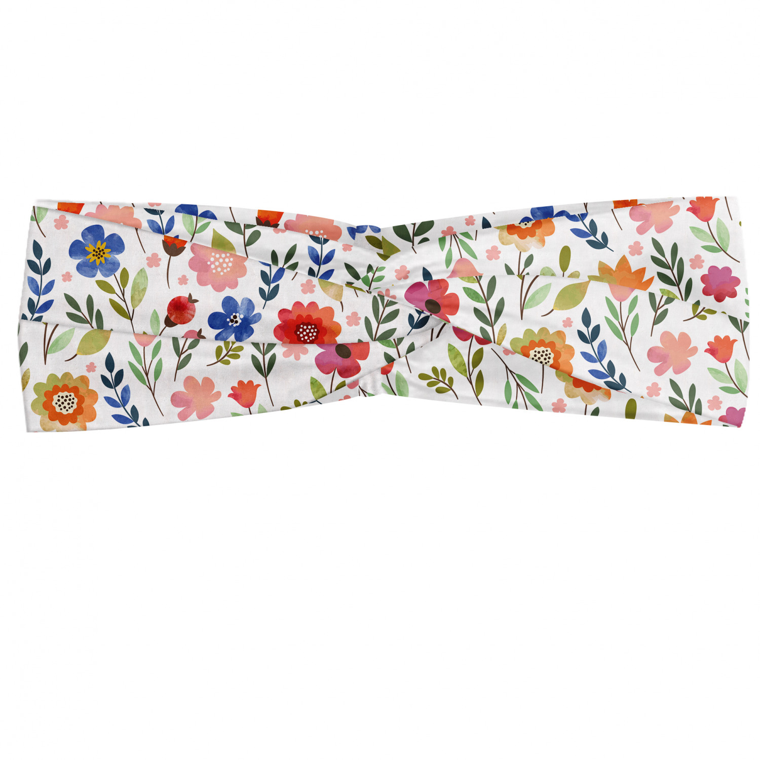 Ambesonne Garden Art Print Headband Elastic Soft Women's Bandana for Daily Use - Picture 114 of 123