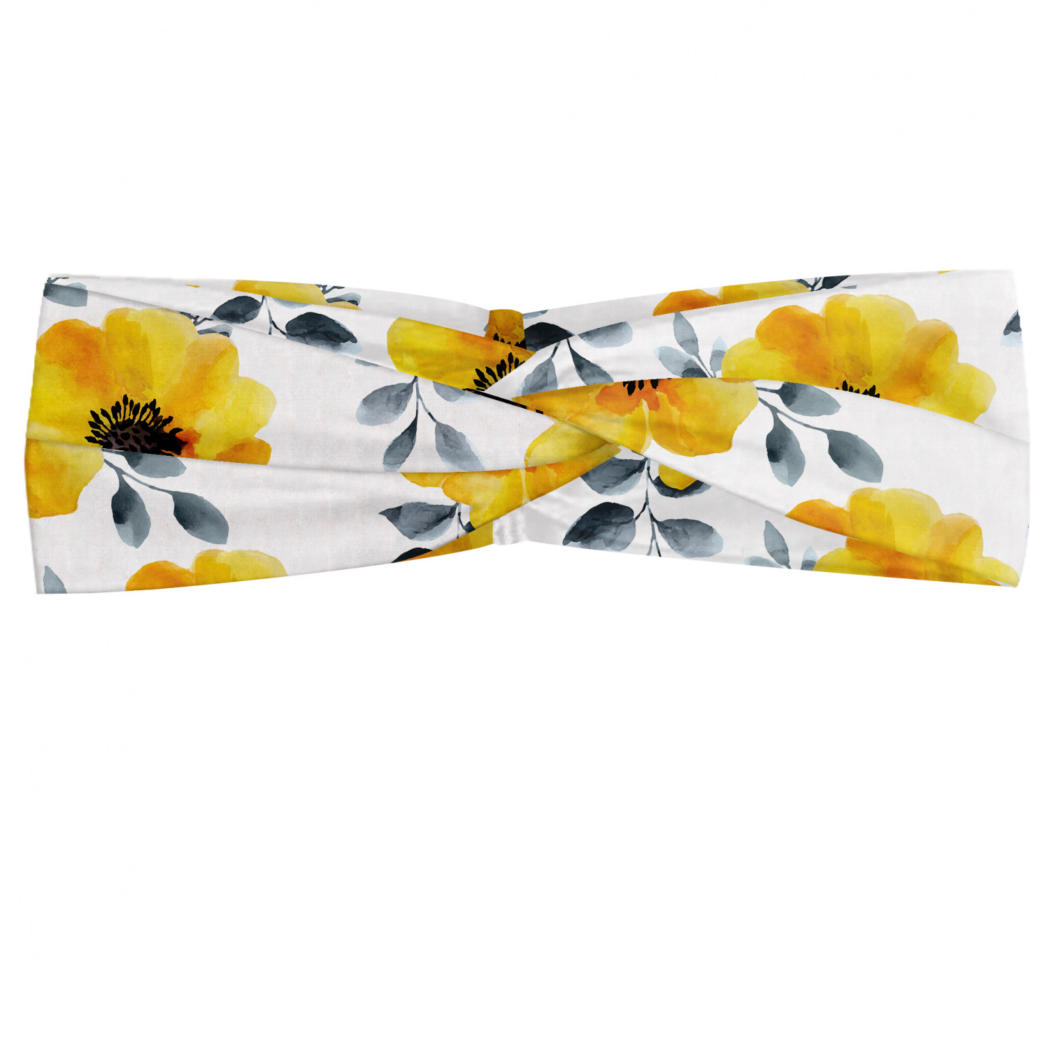 Ambesonne Garden Art Print Headband Elastic Soft Women's Bandana for Daily Use - Picture 118 of 123