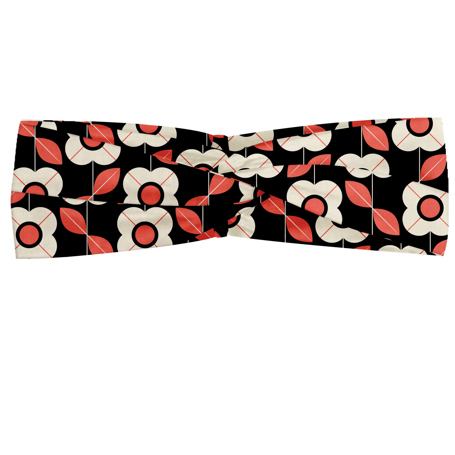 Ambesonne Garden Art Print Headband Elastic Soft Women's Bandana for Daily Use - Picture 82 of 123