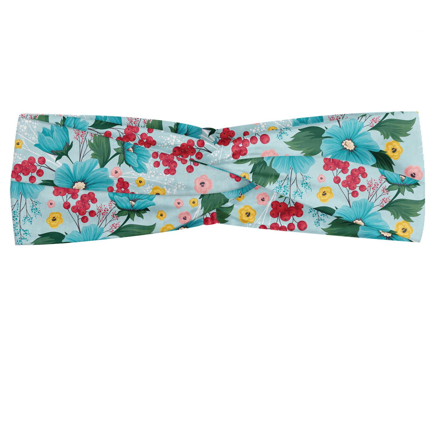 Ambesonne Botanical Form Headband Elastic Soft Women's Bandana for Daily Use - Picture 106 of 123