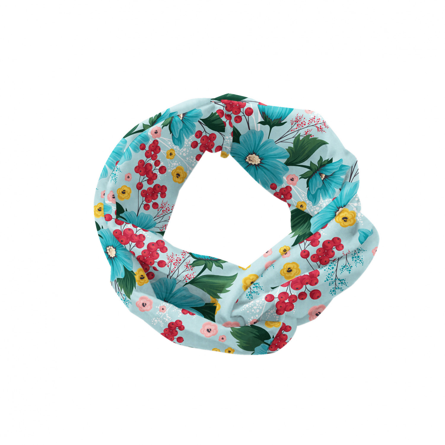 Ambesonne Botanical Form Headband Elastic Soft Women's Bandana for Daily Use - Picture 107 of 123