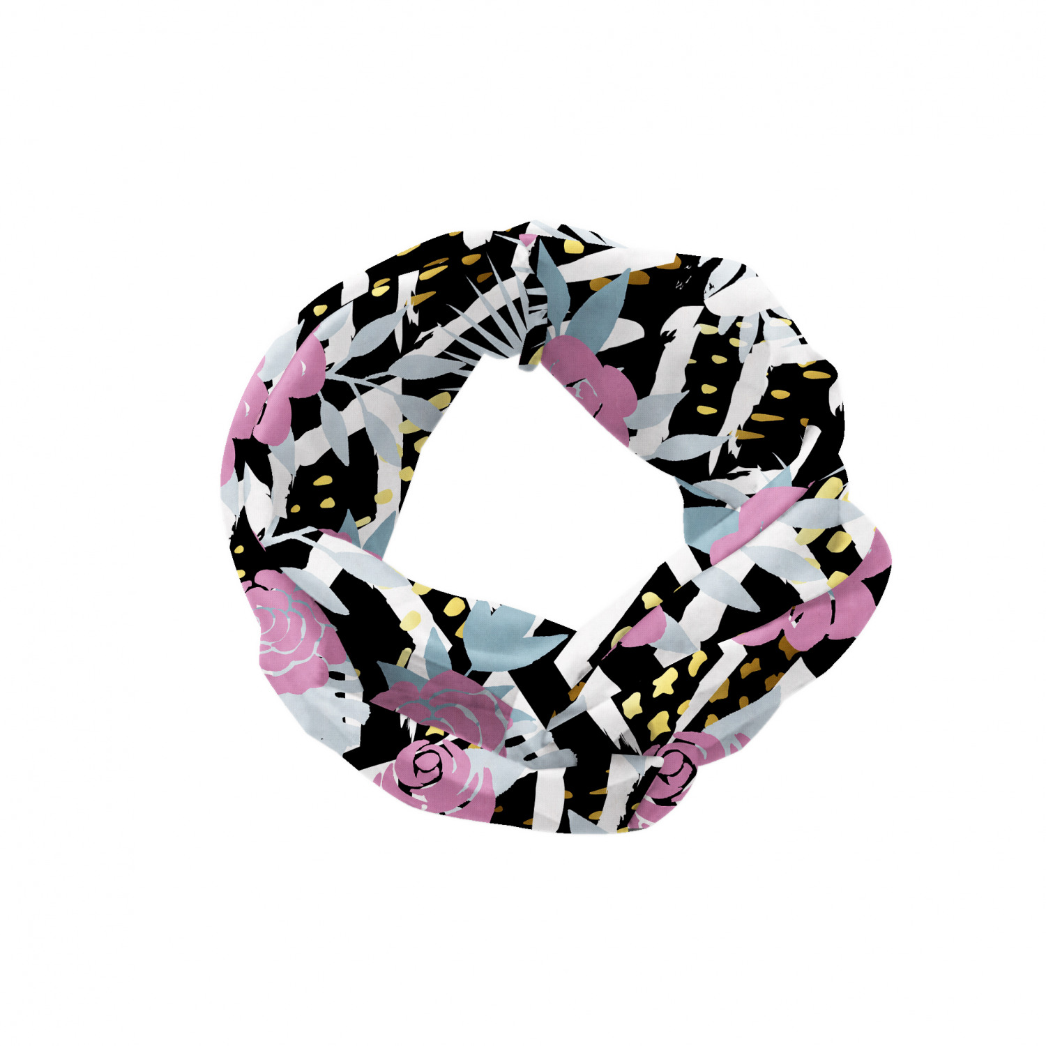 Ambesonne Botanical Form Headband Elastic Soft Women's Bandana for Daily Use - Picture 53 of 123