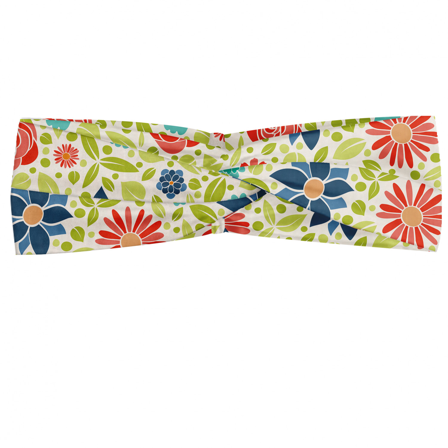 Ambesonne Botanical Form Headband Elastic Soft Women's Bandana for Daily Use - Picture 110 of 123