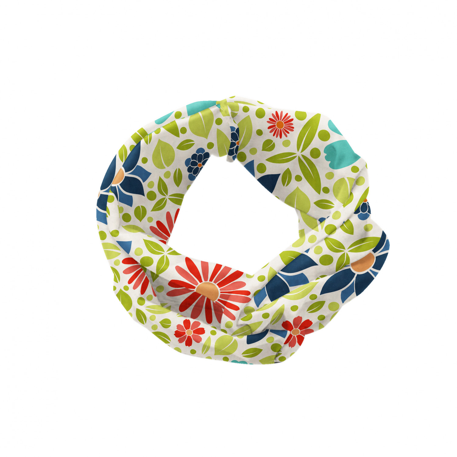 Ambesonne Botanical Form Headband Elastic Soft Women's Bandana for Daily Use - Picture 111 of 123