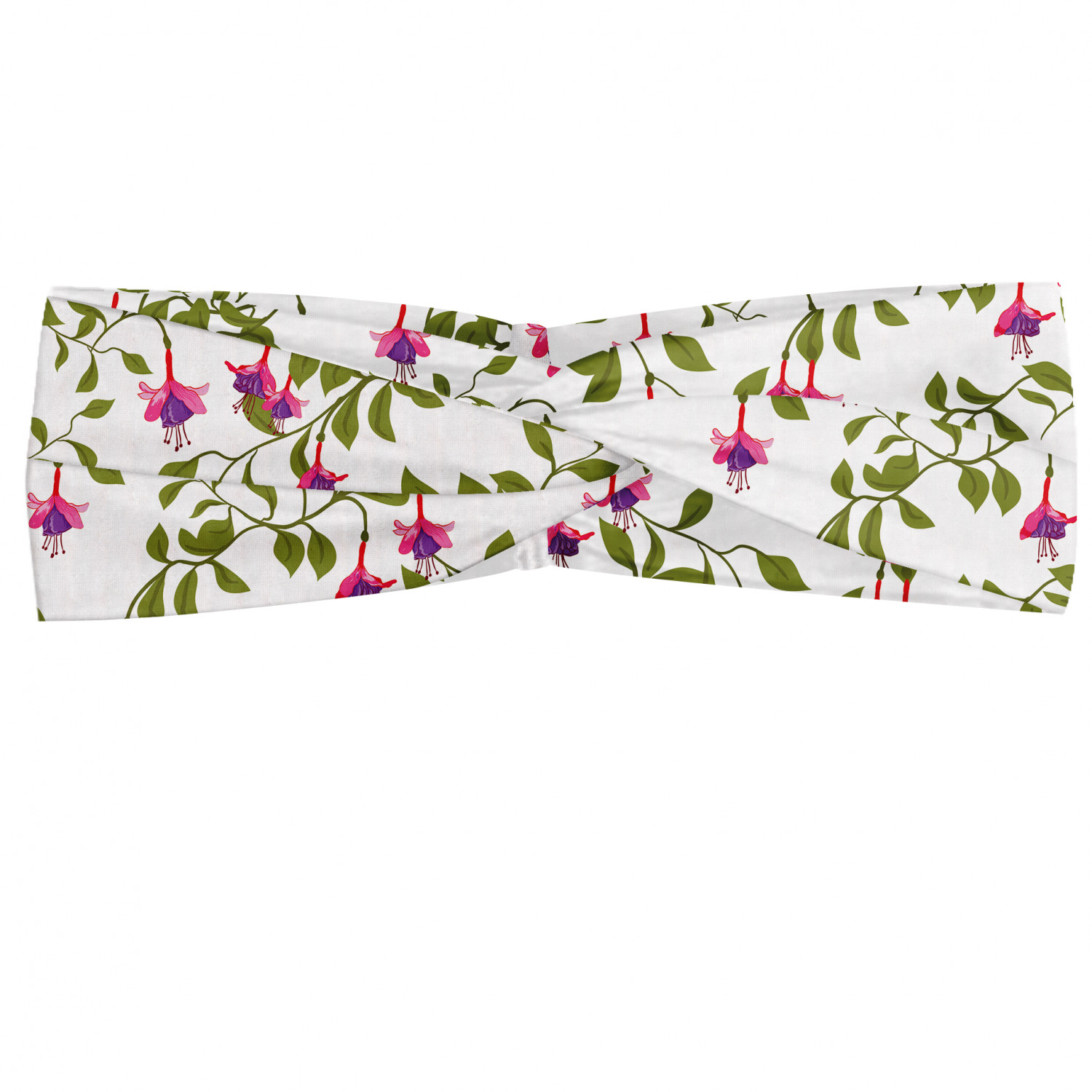 Ambesonne Garden Art Print Headband Elastic Soft Women's Bandana for Daily Use - Picture 52 of 123