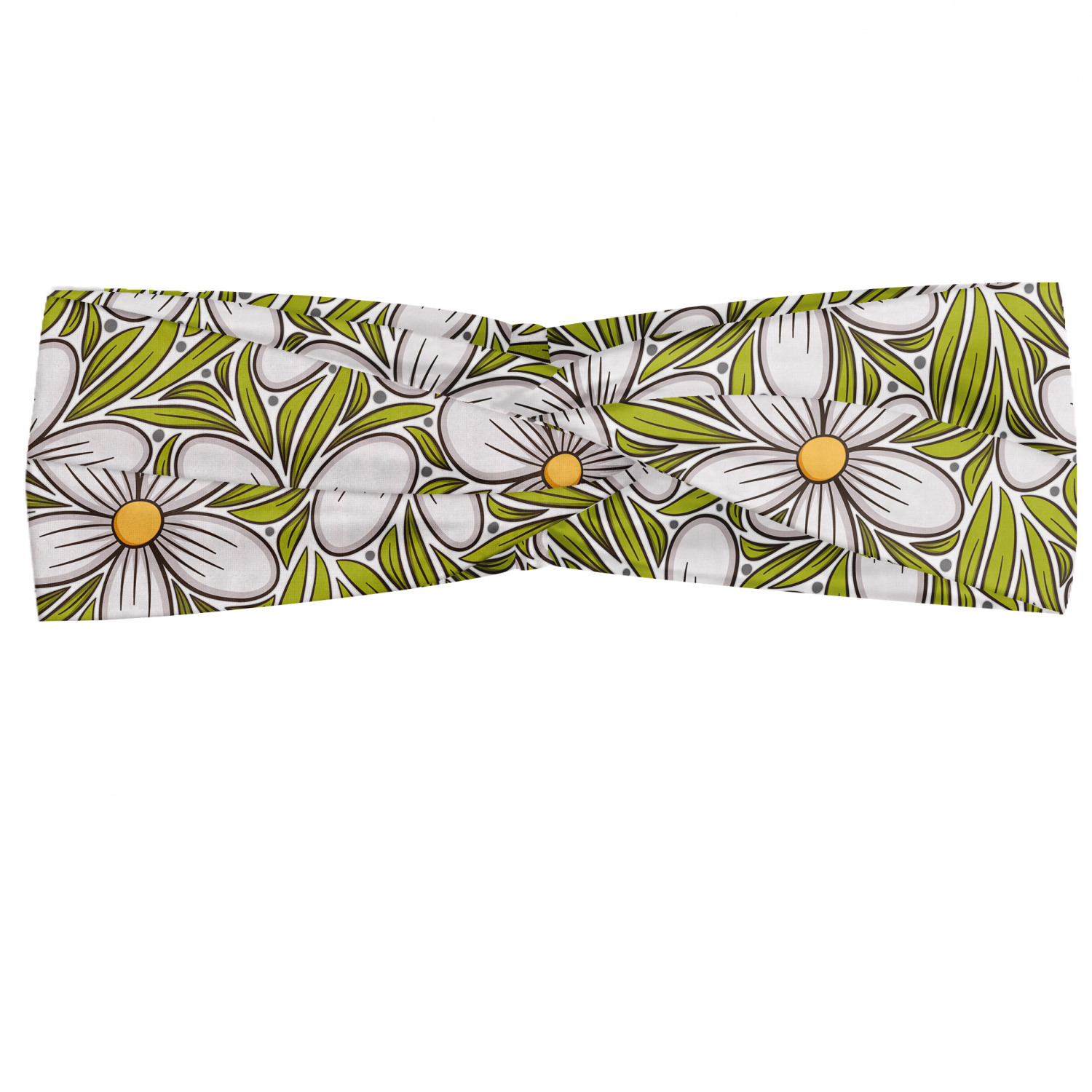 Ambesonne Garden Art Print Headband Elastic Soft Women's Bandana for Daily Use - Picture 16 of 123