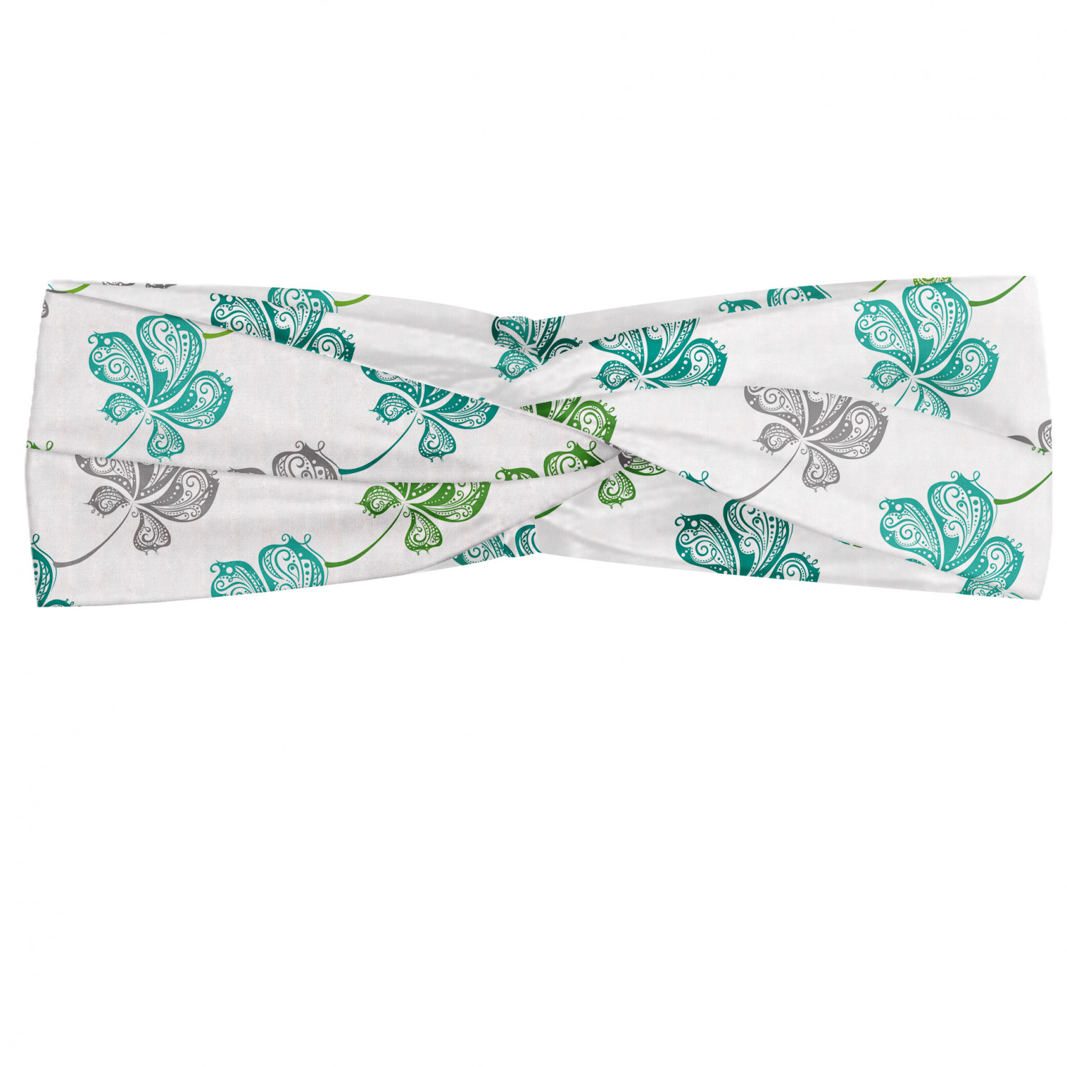 Ambesonne Garden Art Print Headband Elastic Soft Women's Bandana for Daily Use - Picture 92 of 123