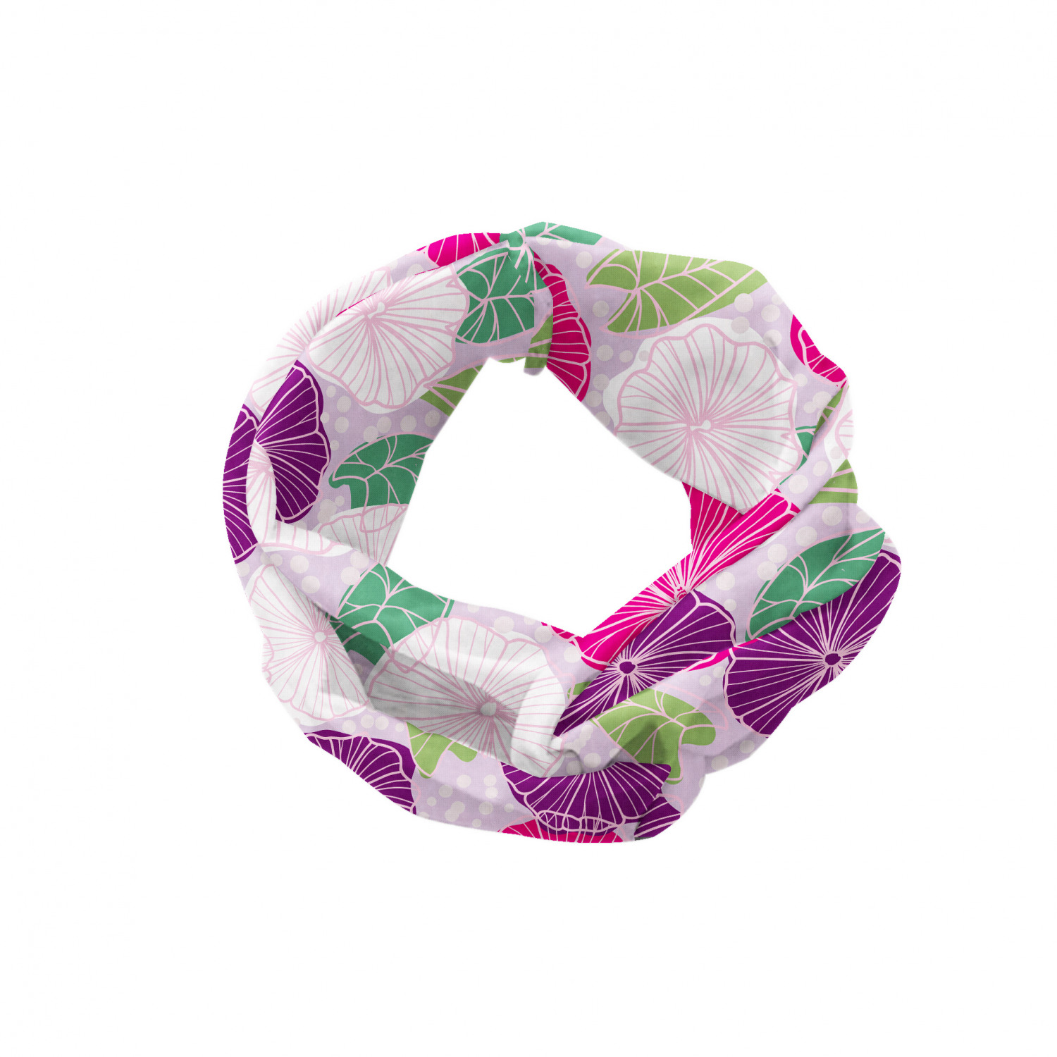 Ambesonne Botanical Form Headband Elastic Soft Women's Bandana for Daily Use - Picture 49 of 123