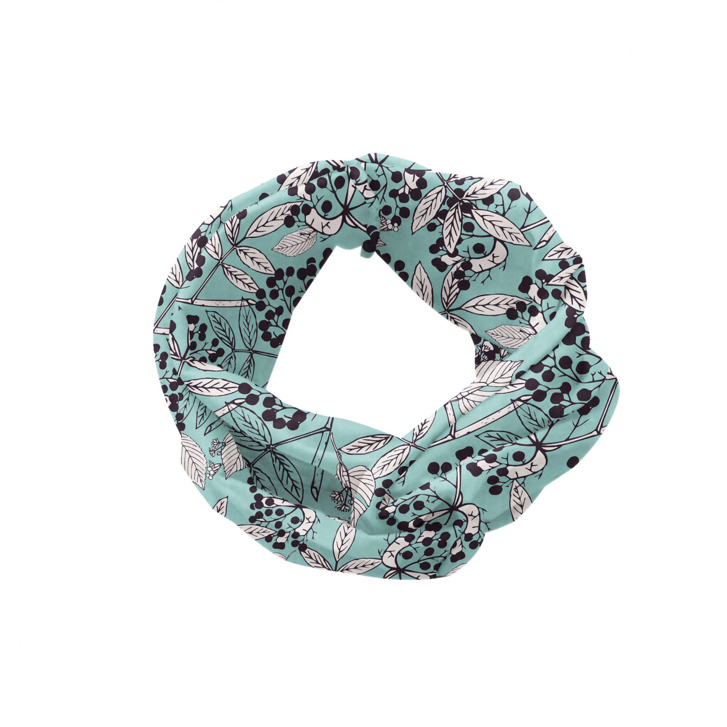 Ambesonne Botanical Form Headband Elastic Soft Women's Bandana for Daily Use - Picture 33 of 123