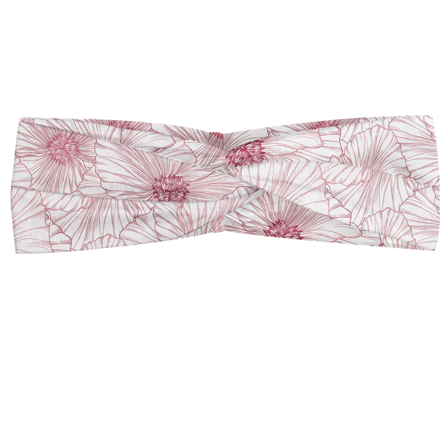 Ambesonne Botanical Form Headband Elastic Soft Women's Bandana for Daily Use - Picture 74 of 123