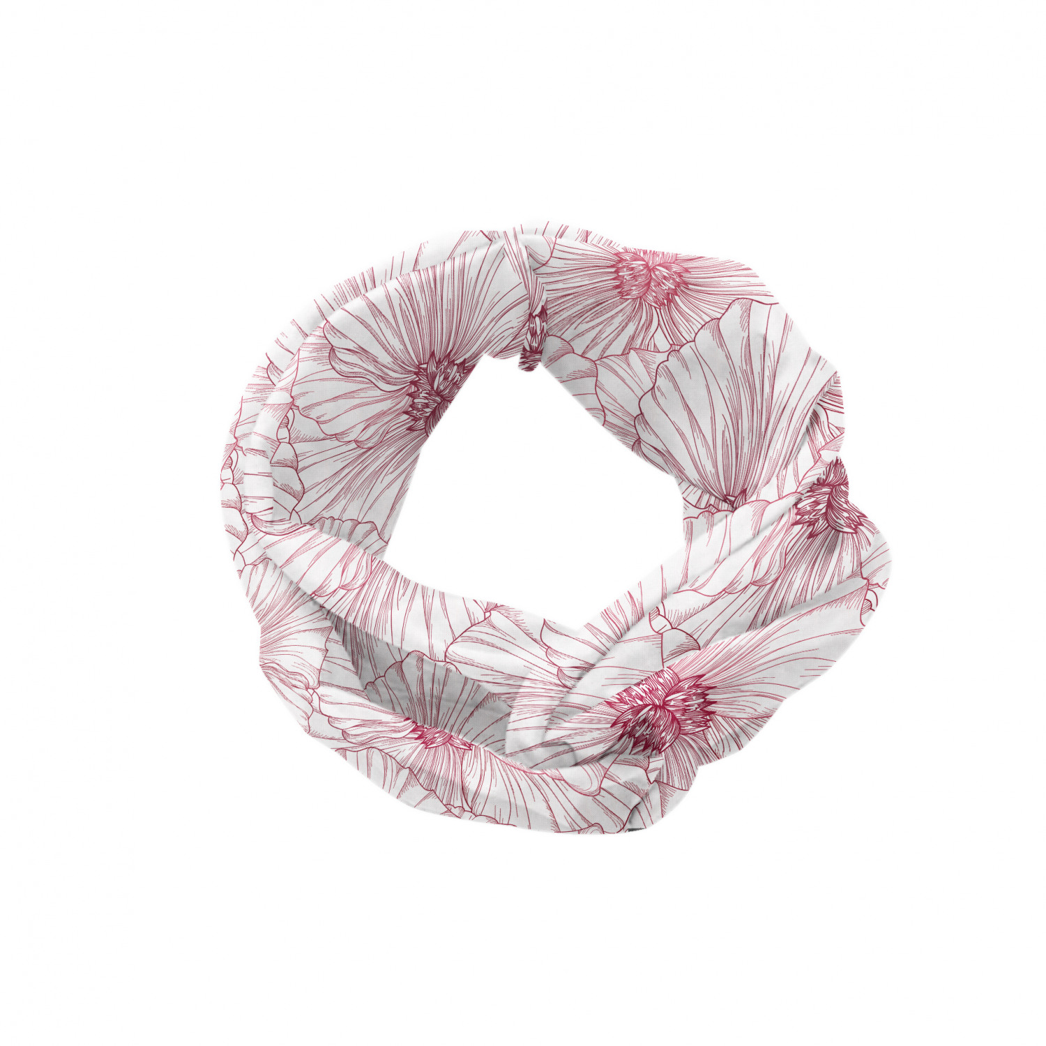 Ambesonne Botanical Form Headband Elastic Soft Women's Bandana for Daily Use - Picture 75 of 123