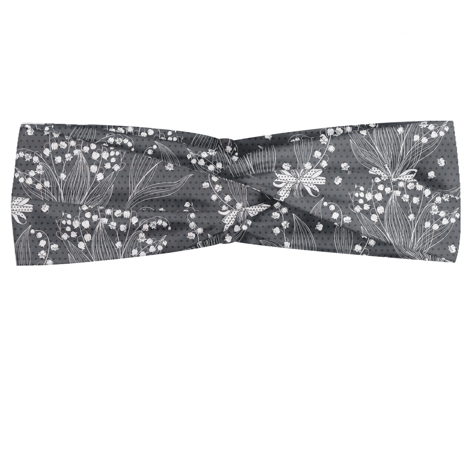 Ambesonne Botanical Form Headband Elastic Soft Women's Bandana for Daily Use - Picture 66 of 123