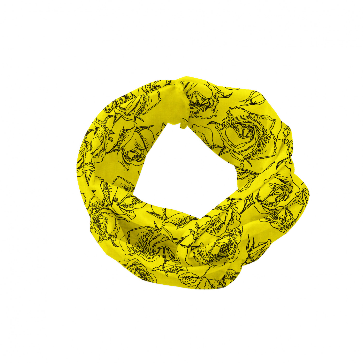 Ambesonne Botanical Form Headband Elastic Soft Women's Bandana for Daily Use - Picture 71 of 123