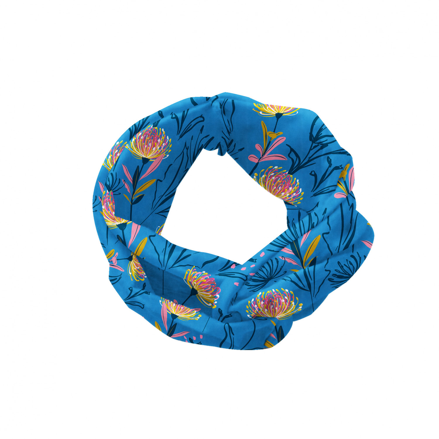 Ambesonne Botanical Form Headband Elastic Soft Women's Bandana for Daily Use - Picture 9 of 123