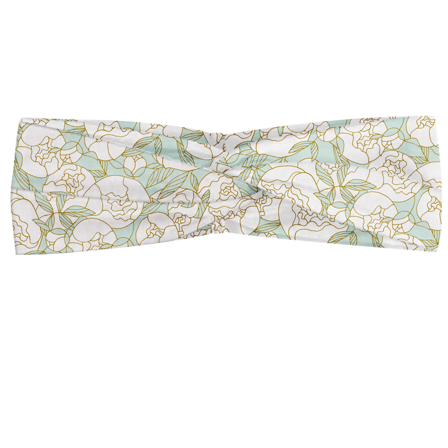 Ambesonne Botanical Form Headband Elastic Soft Women's Bandana for Daily Use - Picture 82 of 123