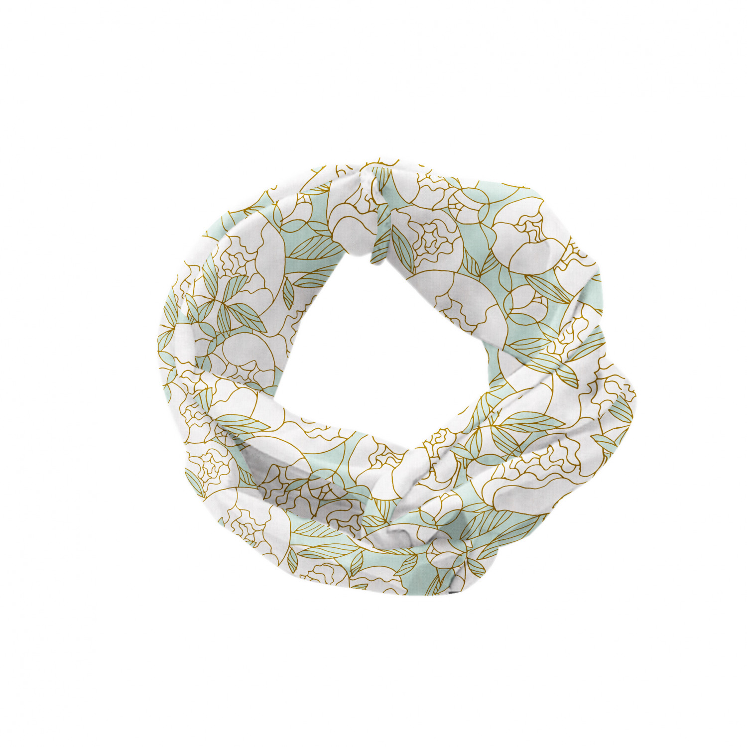 Ambesonne Botanical Form Headband Elastic Soft Women's Bandana for Daily Use - Picture 83 of 123