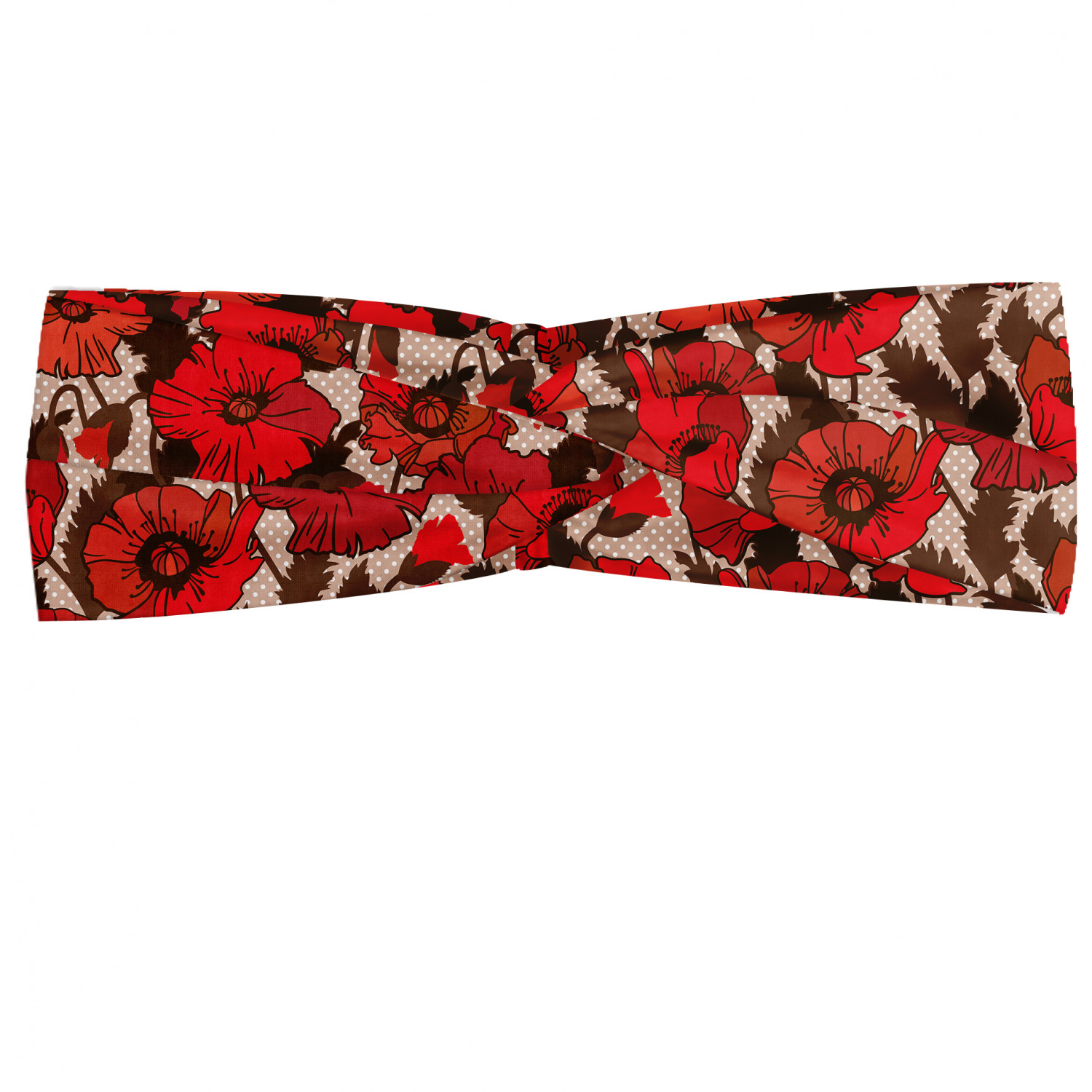Ambesonne Botanical Form Headband Elastic Soft Women's Bandana for Daily Use - Picture 92 of 123
