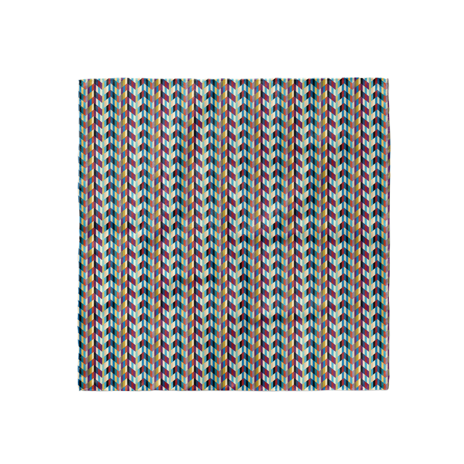 Ambesonne Chevron Zigzag Satin Hairscarf Head Wrap for Women in 3 Sizes - Picture 6 of 121