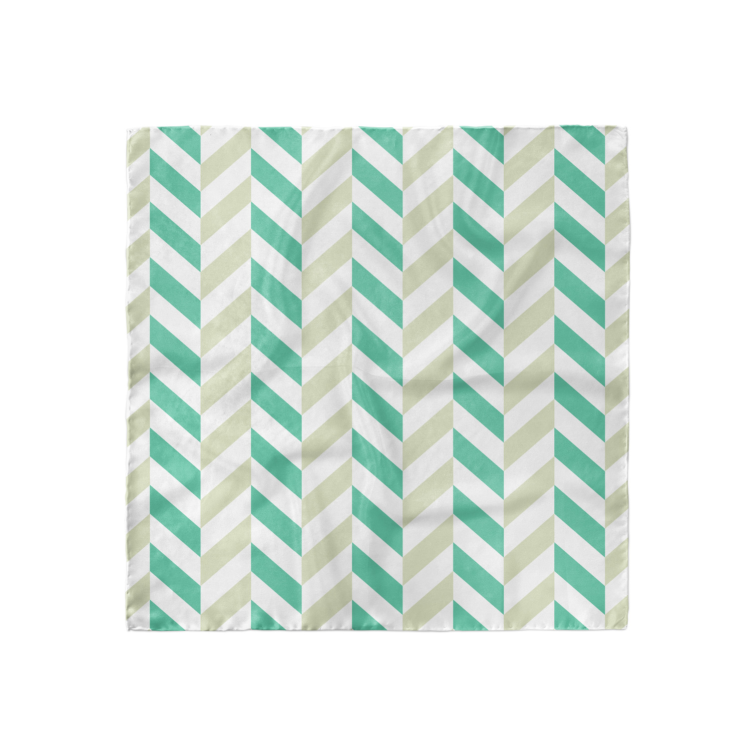 Ambesonne Chevron Zigzag Satin Hairscarf Head Wrap for Women in 3 Sizes - Picture 48 of 121