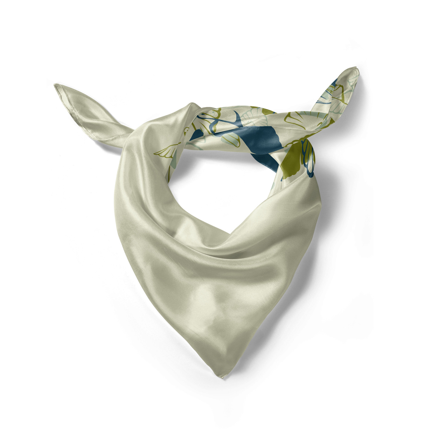 Ambesonne Floral Headscarf Hijab Scarf Magnolia Art