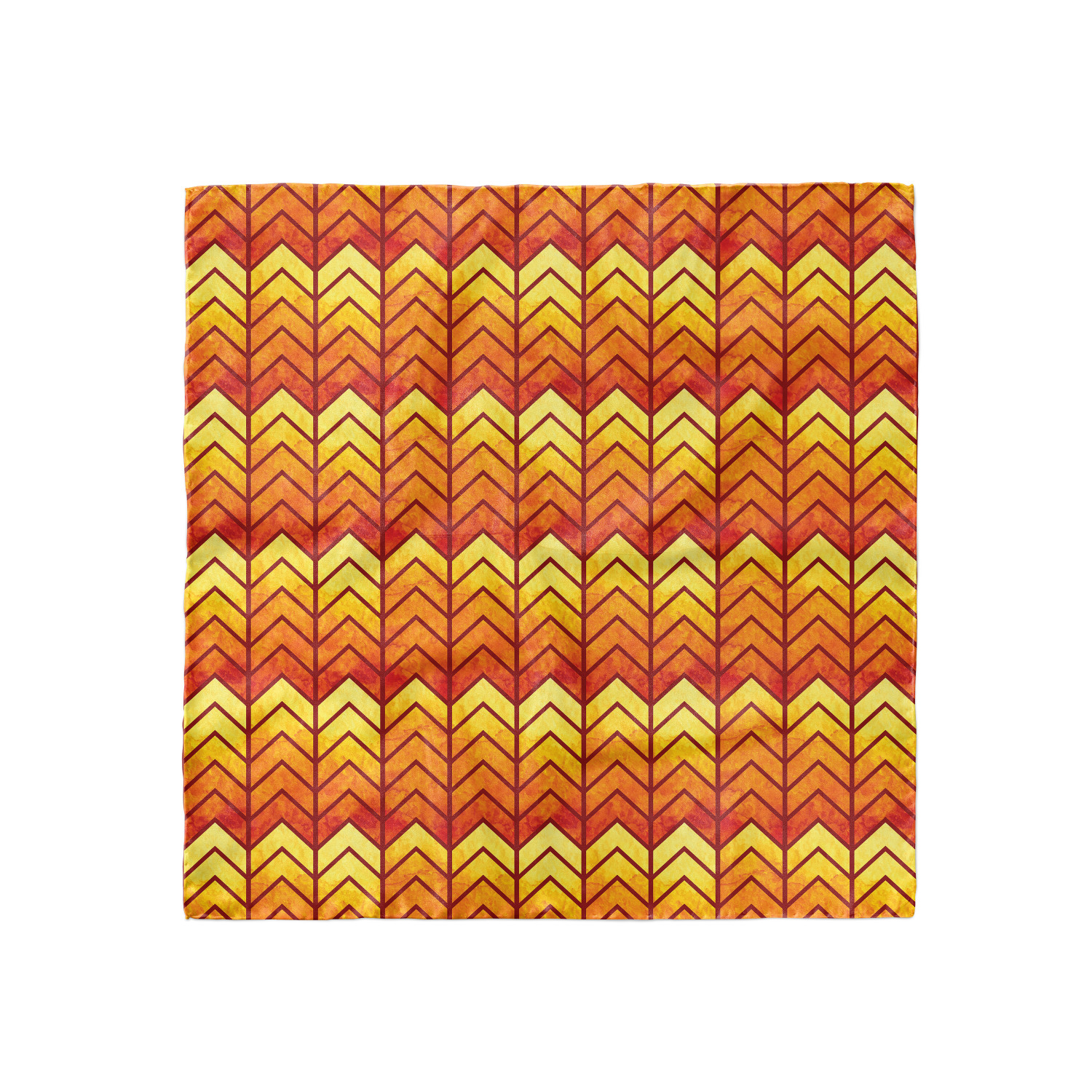 Ambesonne Chevron Zigzag Satin Hairscarf Head Wrap for Women in 3 Sizes - Picture 10 of 121