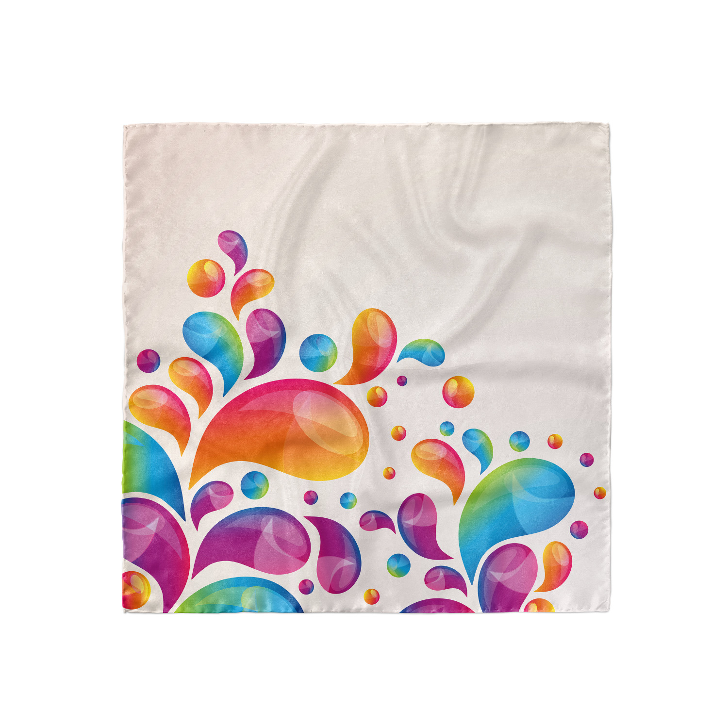 Ambesonne Muted Colors Satin Hairscarf Head Wrap for Women in 3 Sizes - Picture 8 of 123