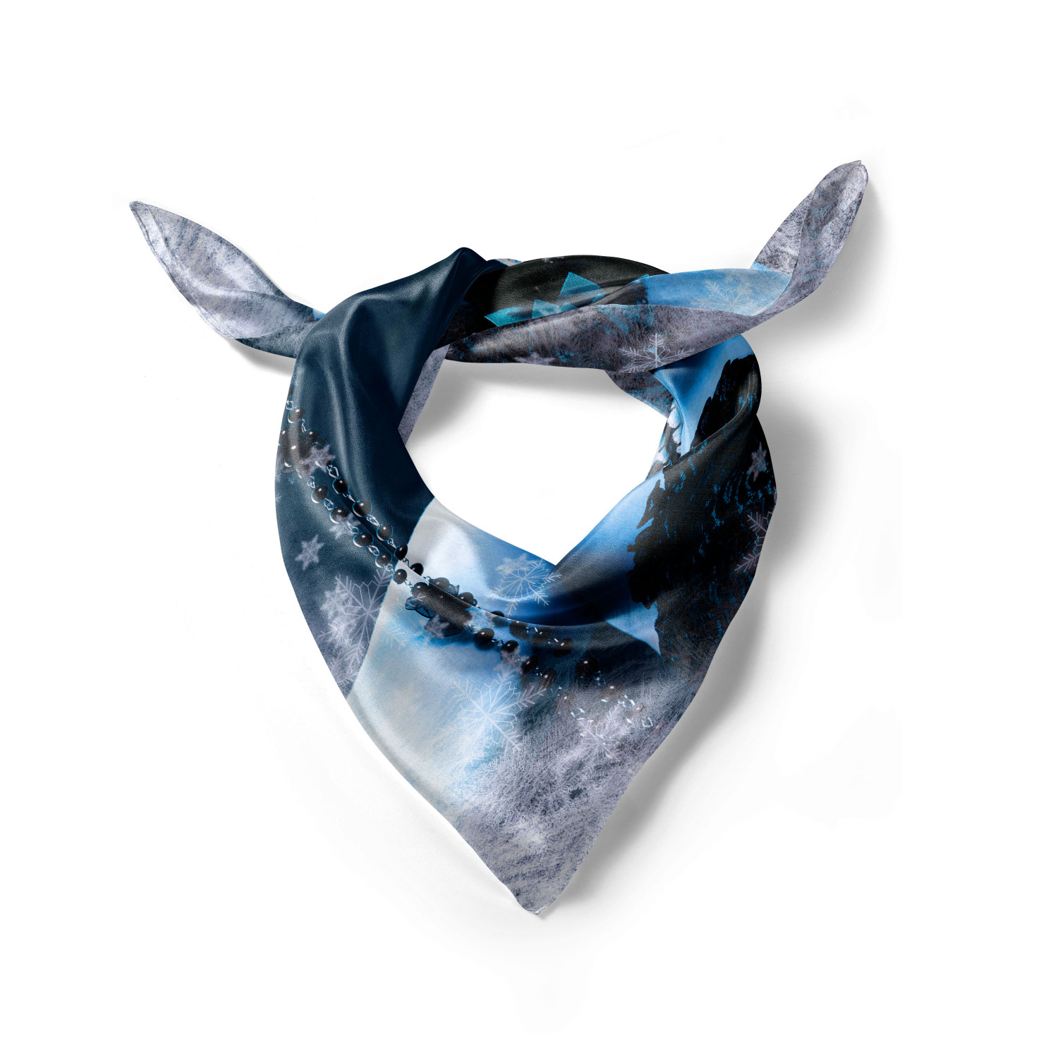 Ambesonne Muted Colors Satin Hairscarf Head Wrap for Women in 3 Sizes - Picture 91 of 123