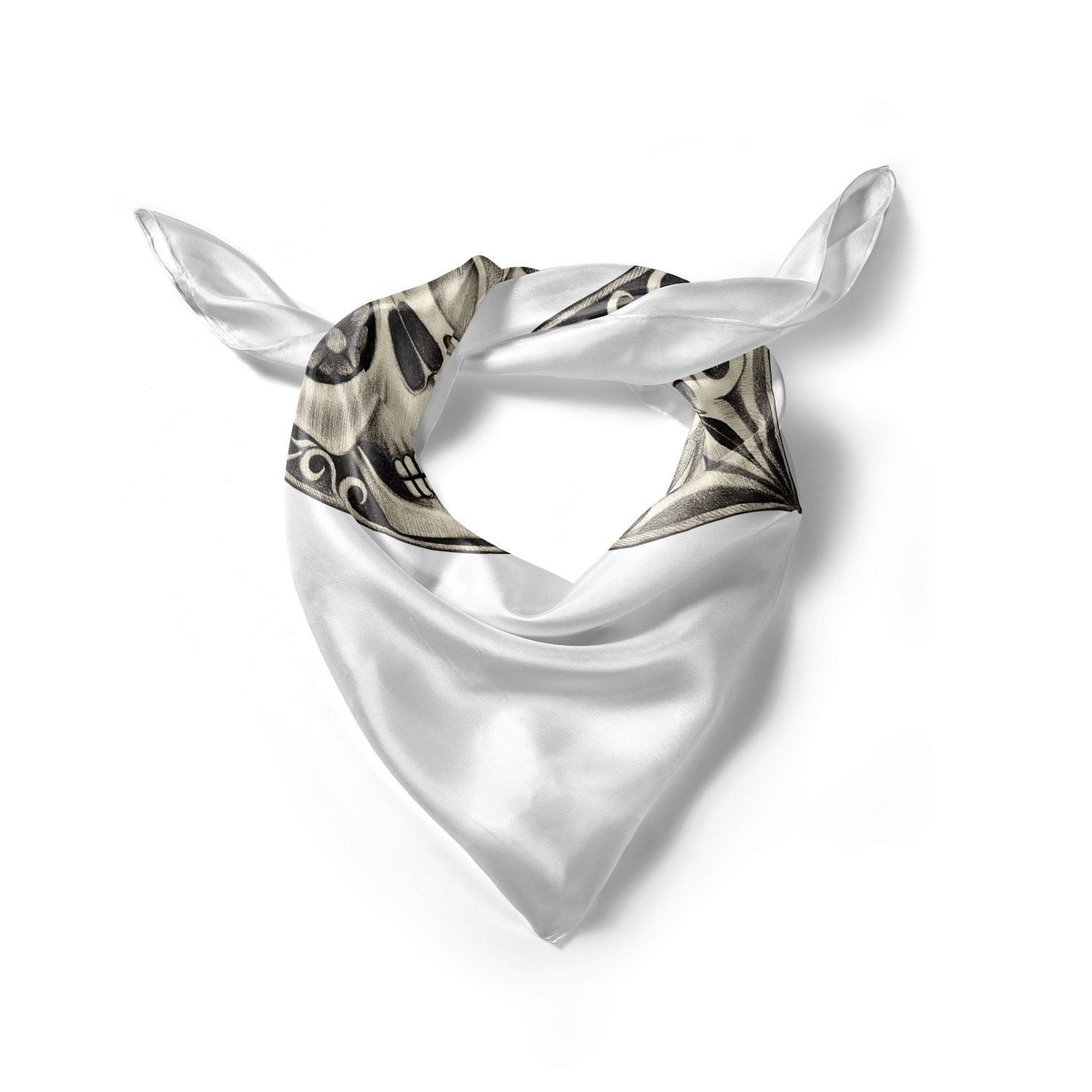 Ambesonne Muted Colors Satin Hairscarf Head Wrap for Women in 3 Sizes - Picture 111 of 123