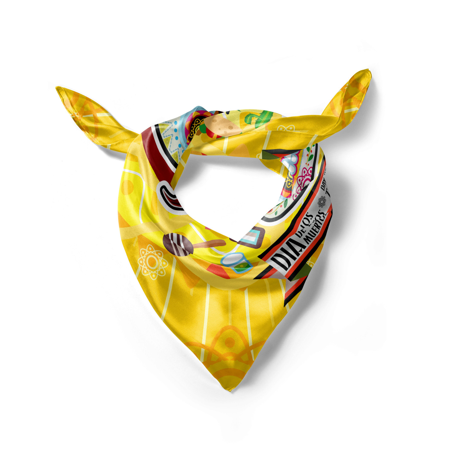 Ambesonne Muted Colors Satin Hairscarf Head Wrap for Women in 3 Sizes - Picture 73 of 123