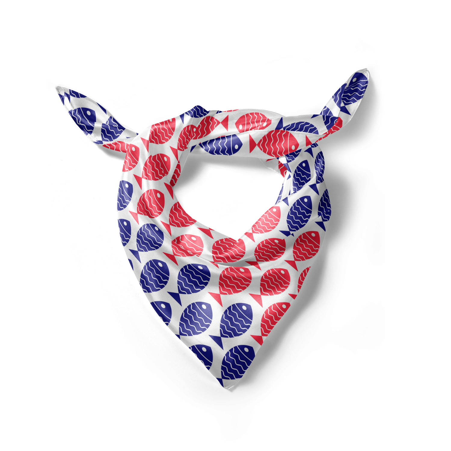 Ambesonne Foulard per capelli in raso a tema pesce fascia per donna in 3 taglie - Foto 71 di 123