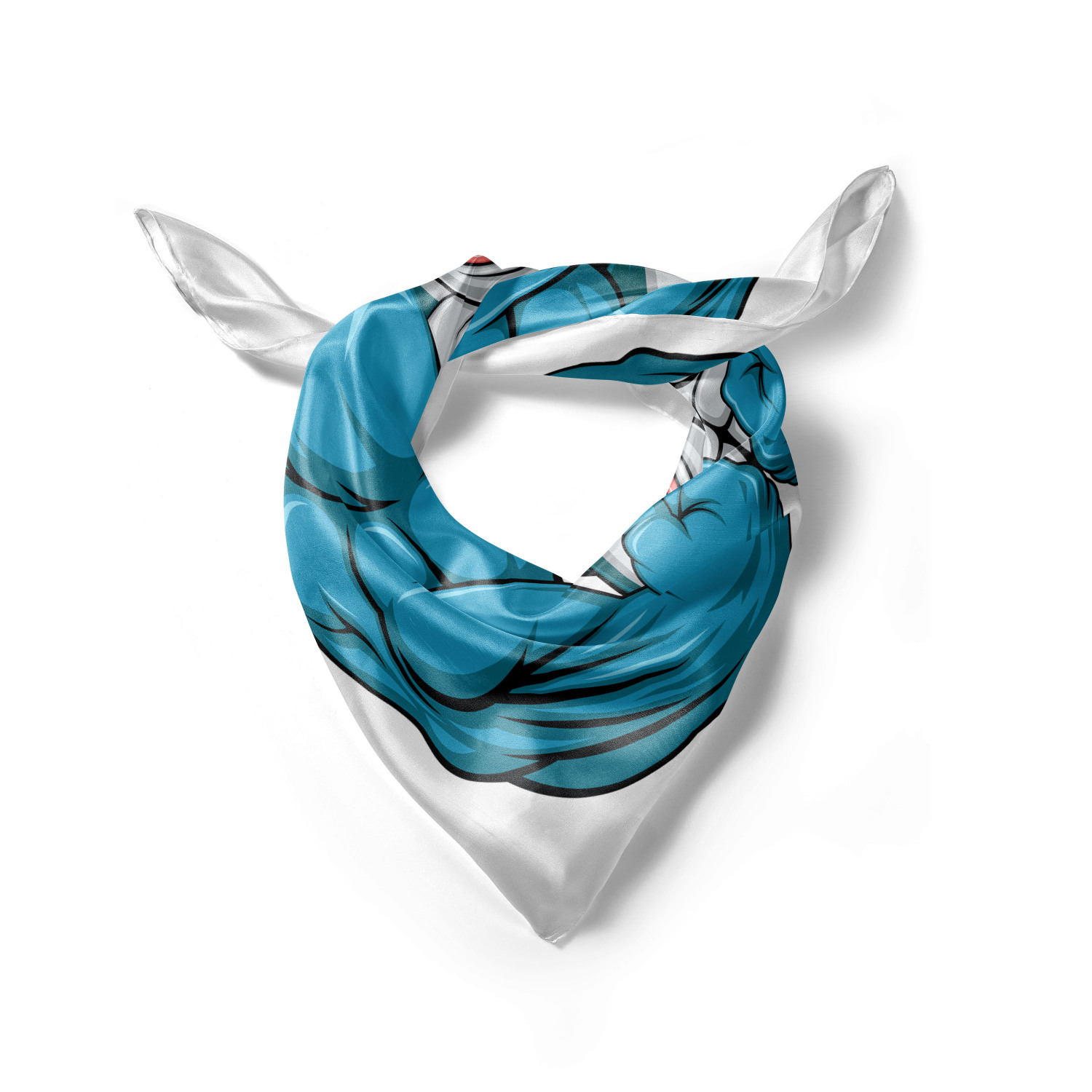 Ambesonne Foulard per capelli in raso a tema pesce fascia per donna in 3 taglie - Foto 109 di 123