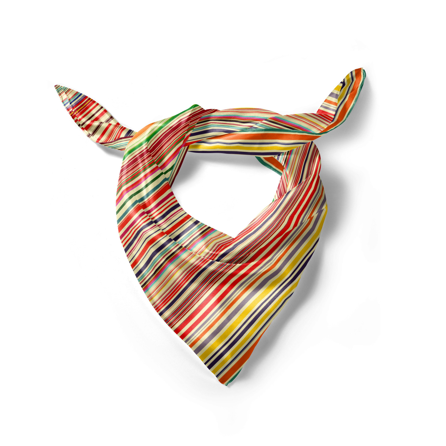 Ambesonne Muted Colors Satin Hairscarf Head Wrap for Women in 3 Sizes - Picture 51 of 123