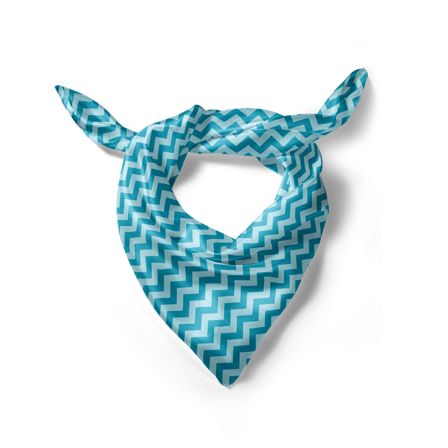 Ambesonne Chevron Zigzag Satin Hairscarf Head Wrap for Women in 3 Sizes - Picture 77 of 121