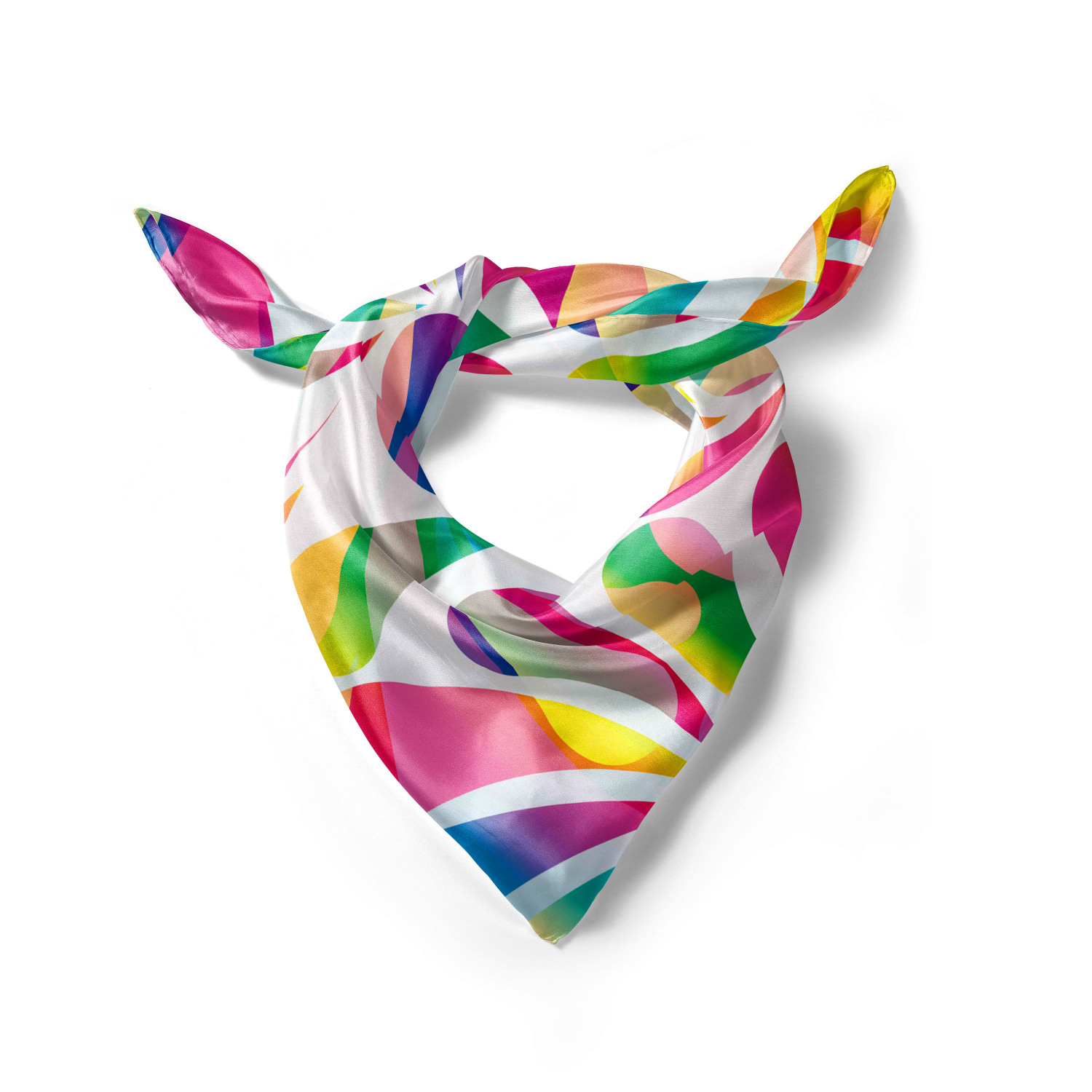 Ambesonne Muted Colors Satin Hairscarf Head Wrap for Women in 3 Sizes - Picture 61 of 123