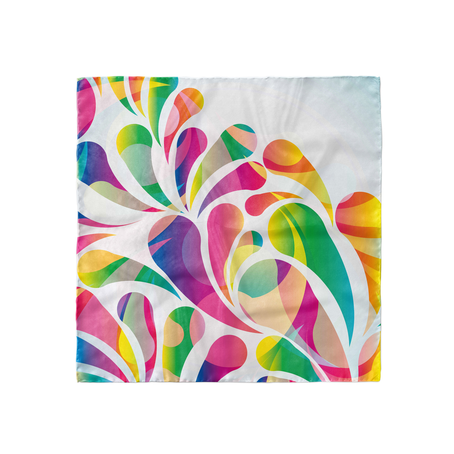 Ambesonne Muted Colors Satin Hairscarf Head Wrap for Women in 3 Sizes - Picture 60 of 123