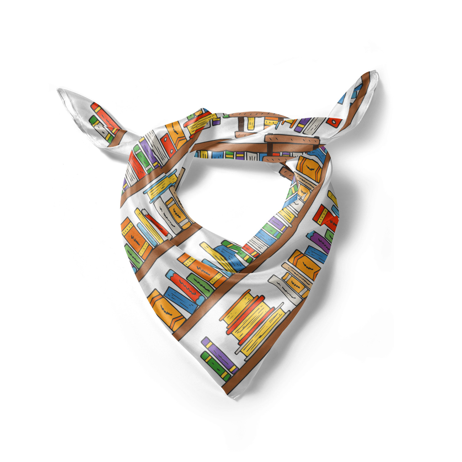 Ambesonne Muted Colors Satin Hairscarf Head Wrap for Women in 3 Sizes - Picture 63 of 123