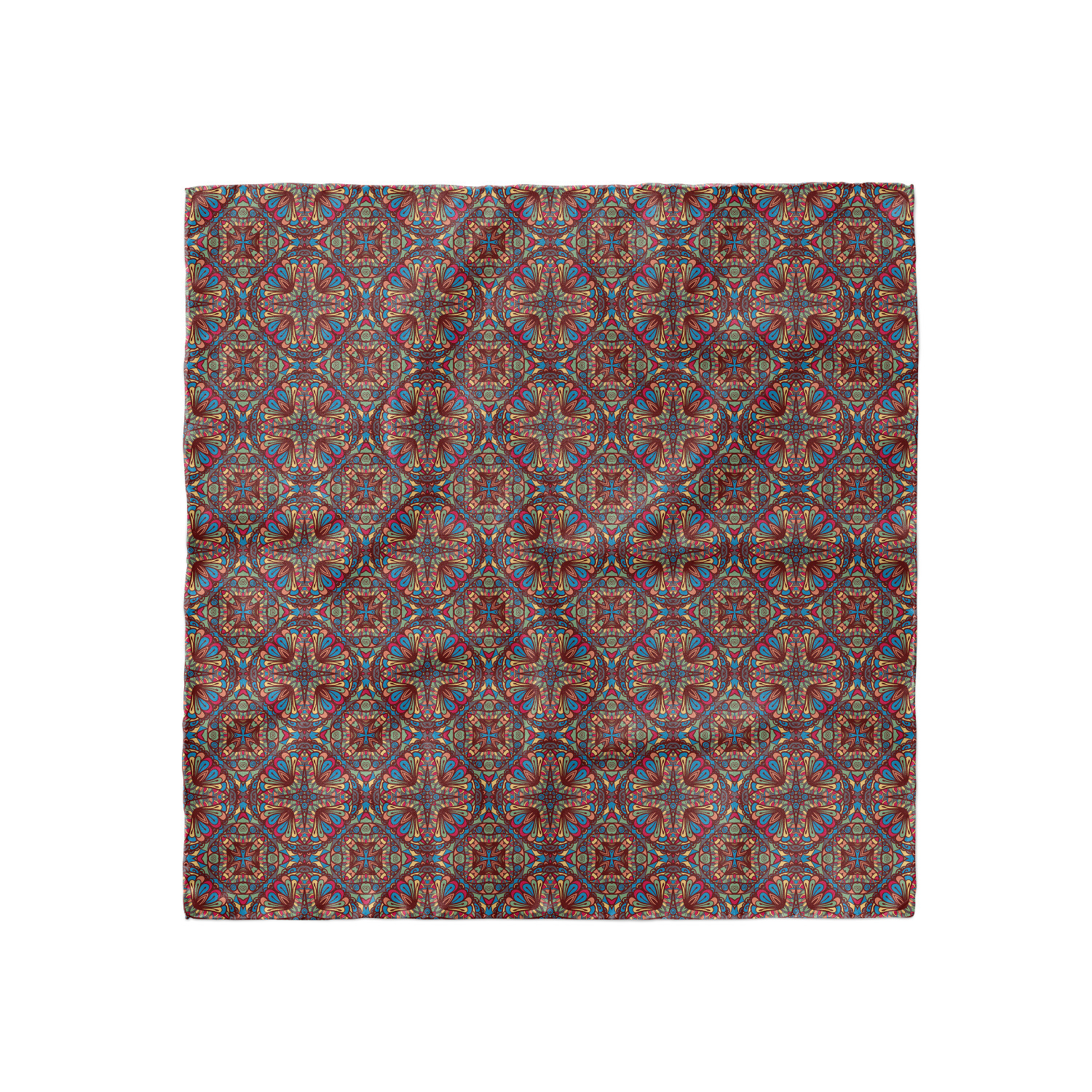 Ambesonne Muted Colors Satin Hairscarf Head Wrap for Women in 3 Sizes - Picture 56 of 123