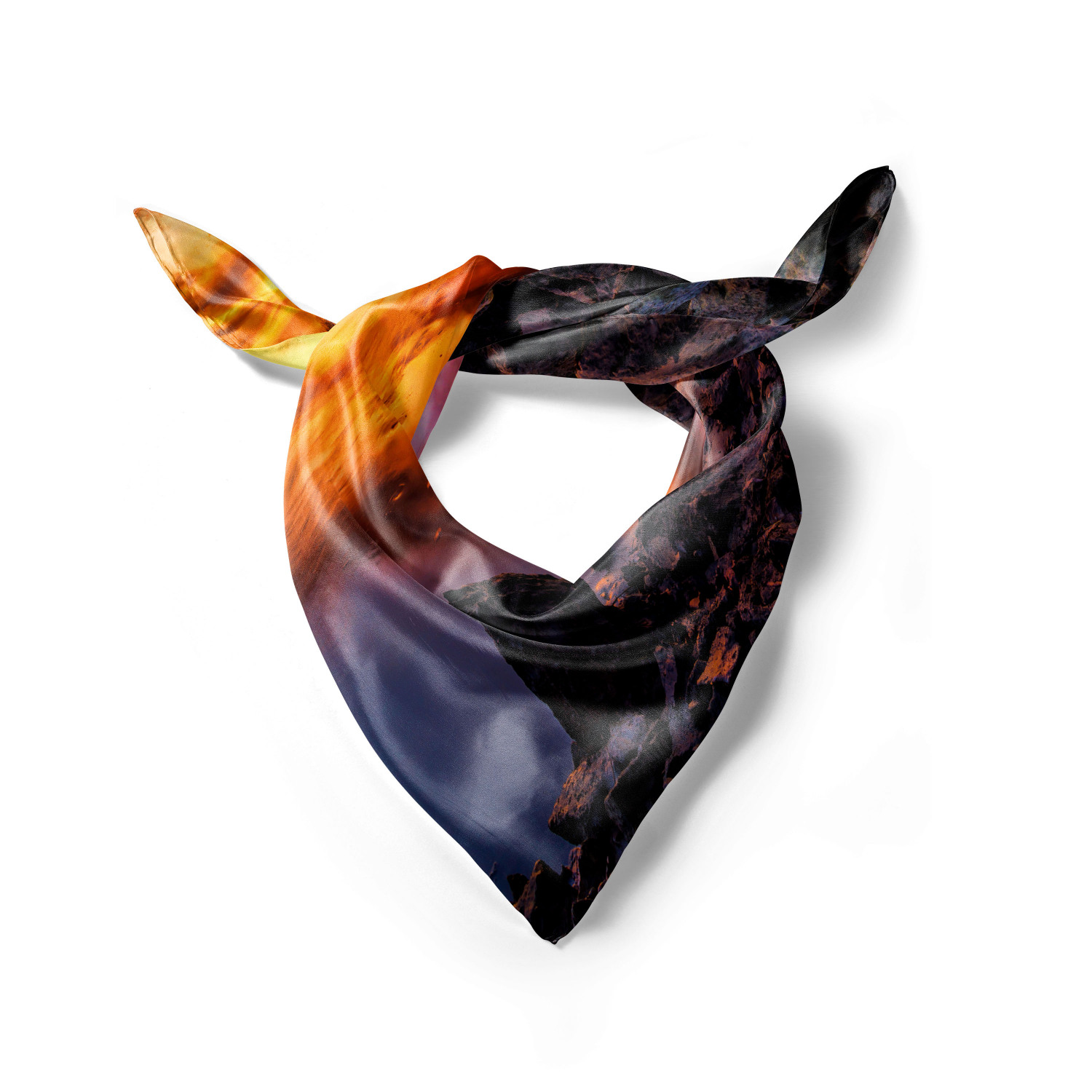 Ambesonne Muted Colors Satin Hairscarf Head Wrap for Women in 3 Sizes - Picture 59 of 123