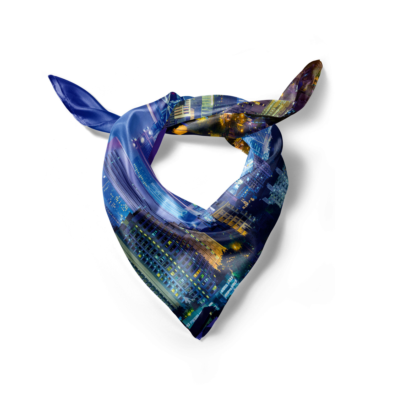 Ambesonne Muted Colors Satin Hairscarf Head Wrap for Women in 3 Sizes - Picture 21 of 123