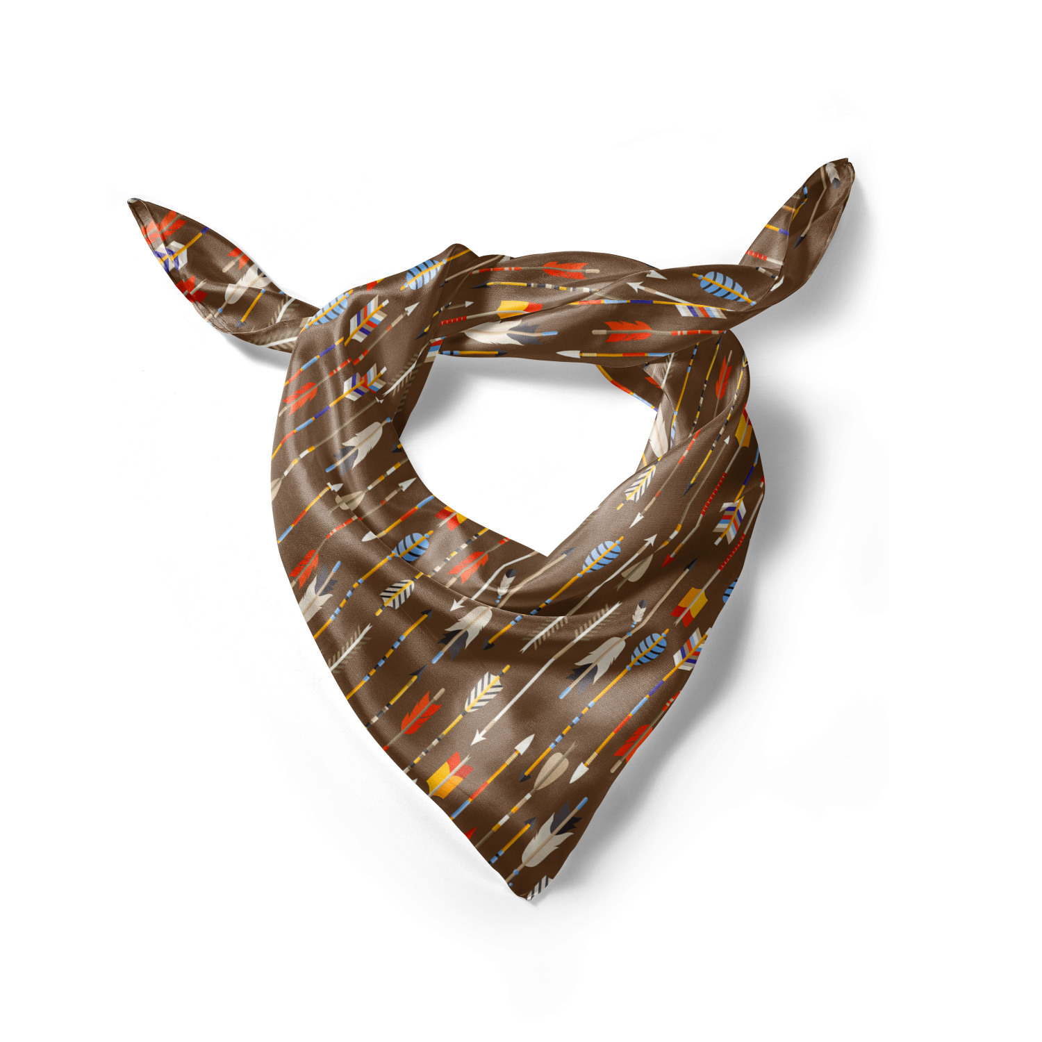 Ambesonne Muted Colors Satin Hairscarf Head Wrap for Women in 3 Sizes - Picture 33 of 123