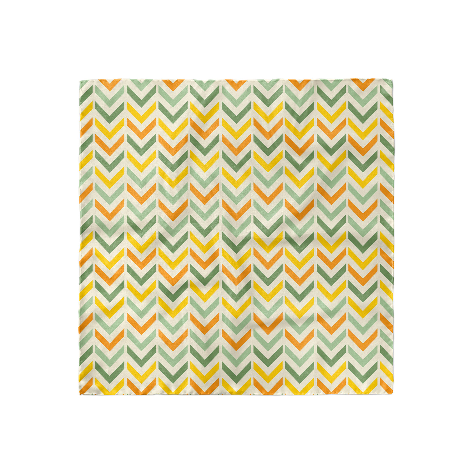 Ambesonne Chevron Zigzag Satin Hairscarf Head Wrap for Women in 3 Sizes - Picture 72 of 121
