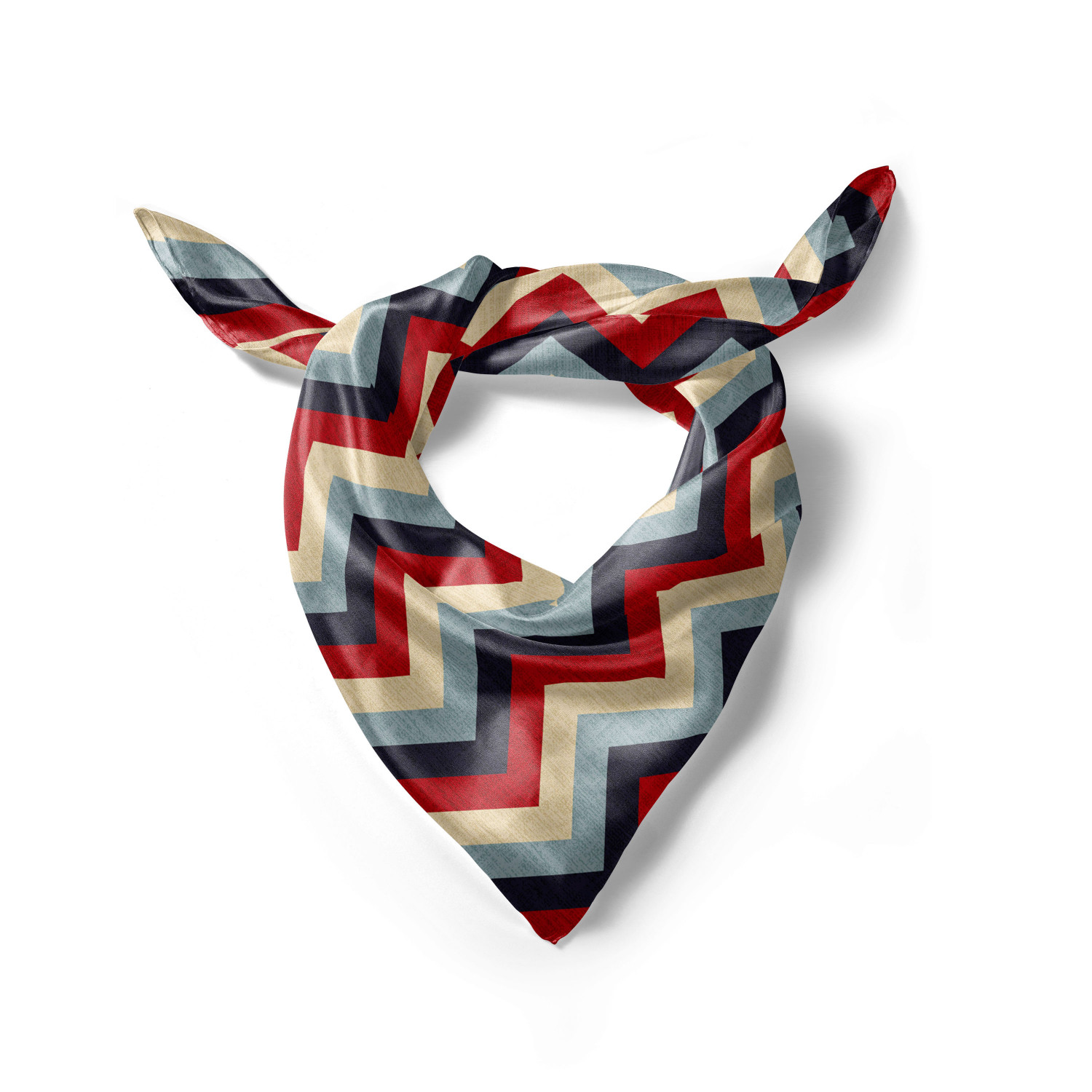 Ambesonne Chevron Zigzag Satin Hairscarf Head Wrap for Women in 3 Sizes - Picture 63 of 121