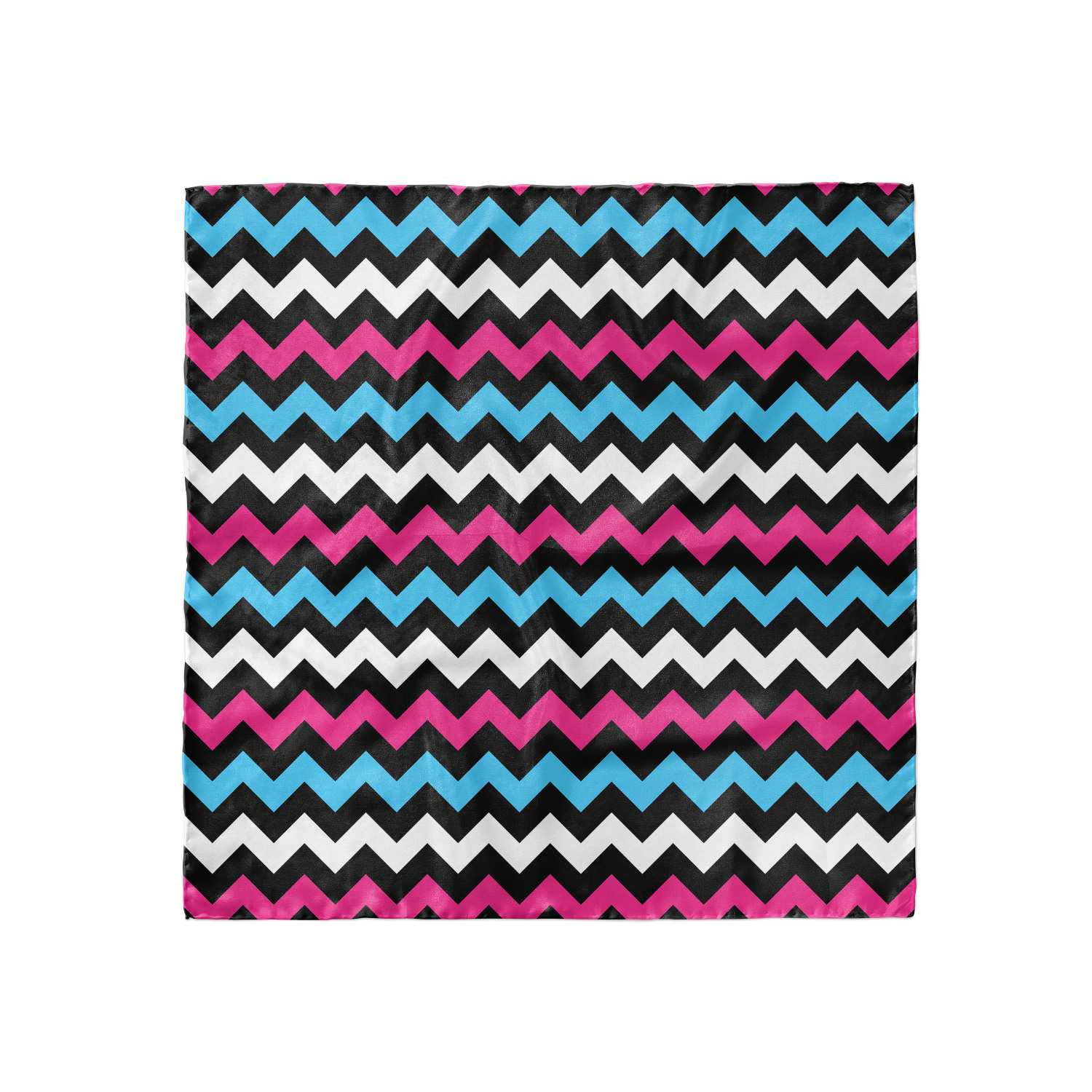 Ambesonne Chevron Zigzag Satin Hairscarf Head Wrap for Women in 3 Sizes - Picture 108 of 121