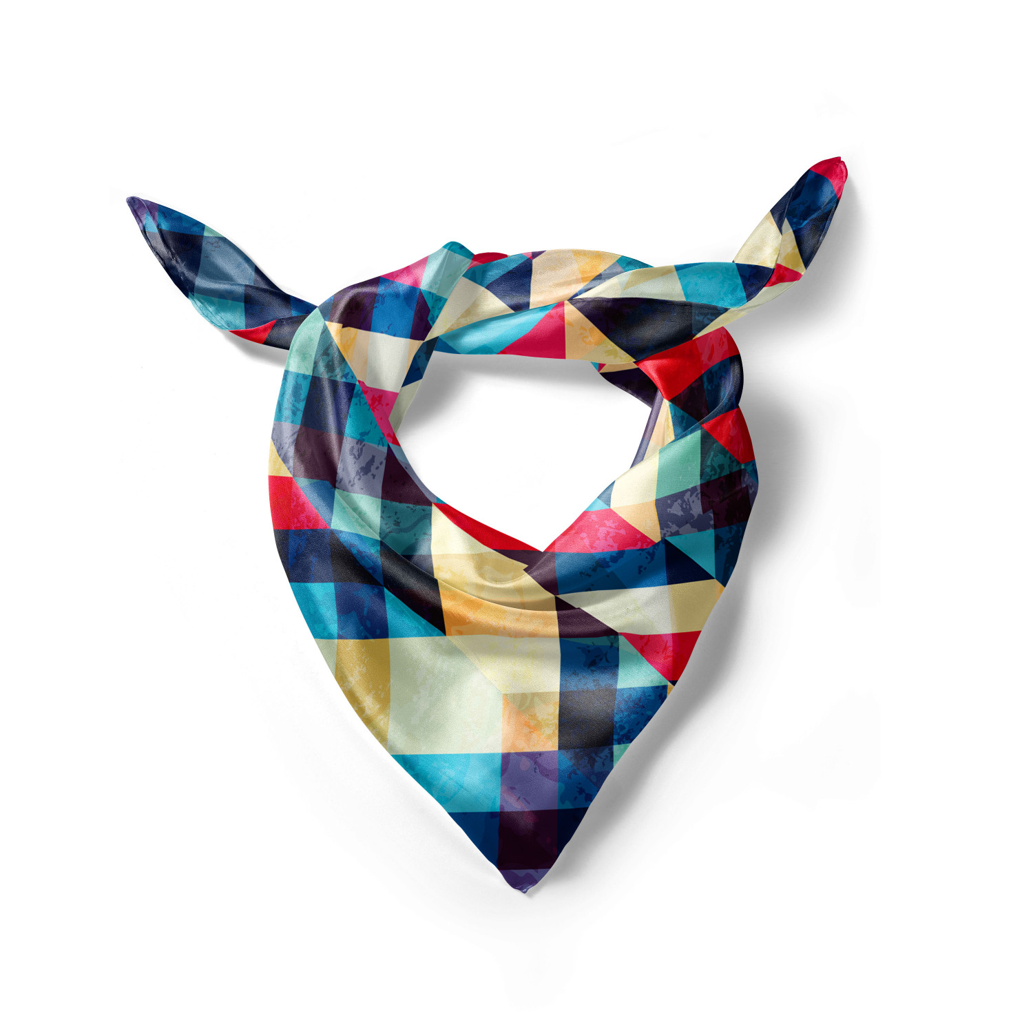 Ambesonne Chevron Zigzag Satin Hairscarf Head Wrap for Women in 3 Sizes - Picture 33 of 121