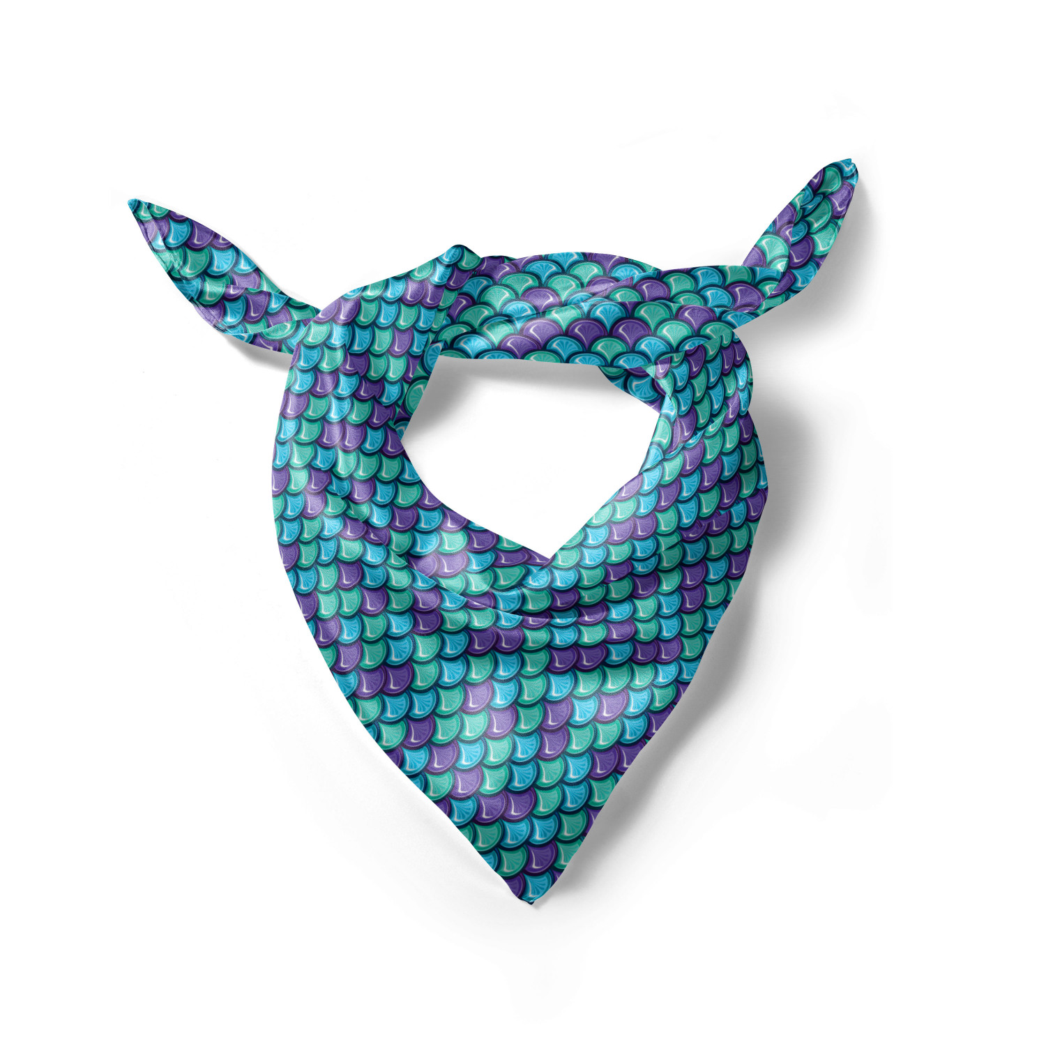 Ambesonne Foulard per capelli in raso a tema pesce fascia per donna in 3 taglie - Foto 39 di 123