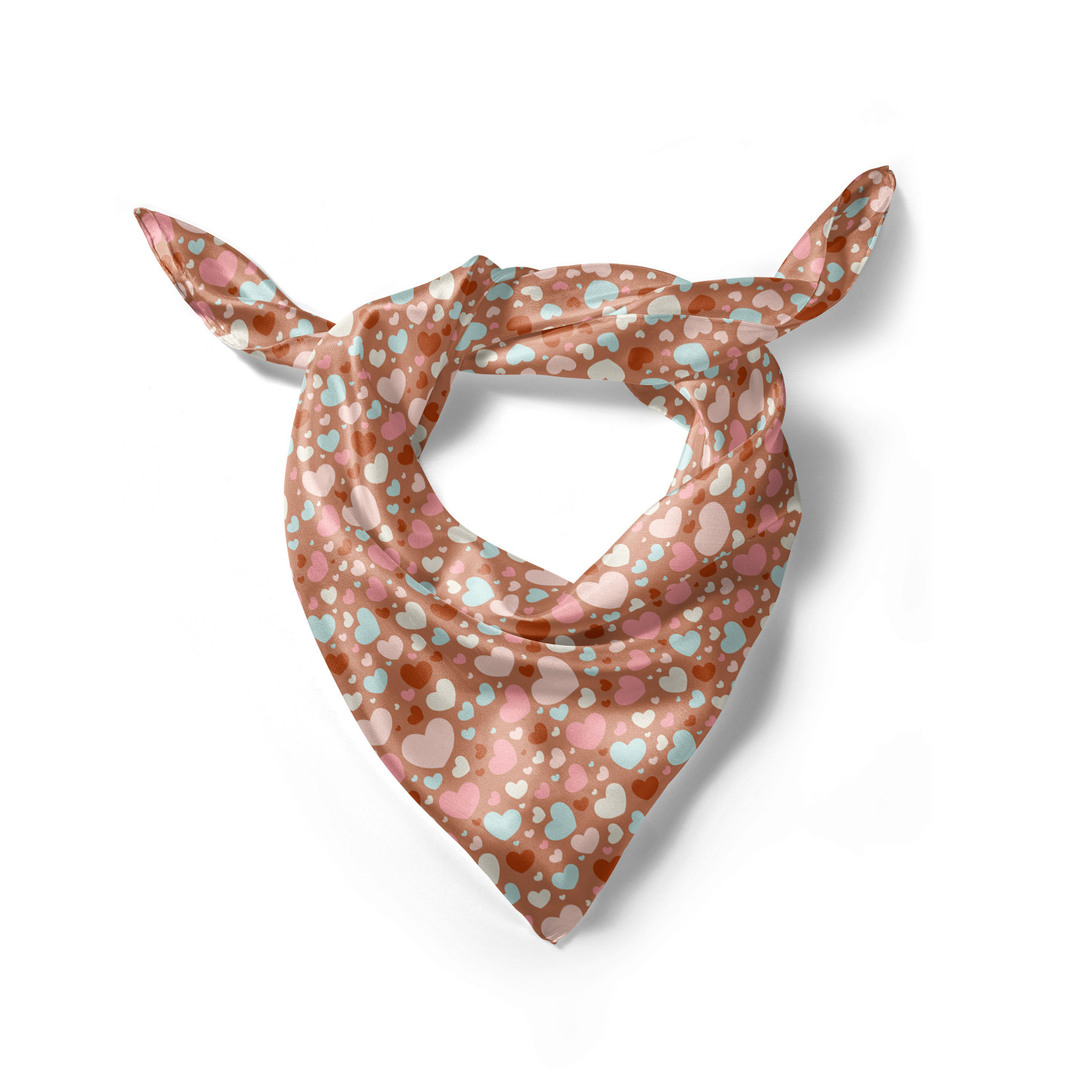 Ambesonne Love Theme Satin Hairscarf Head Wrap for Women in 3 Sizes - Picture 23 of 123